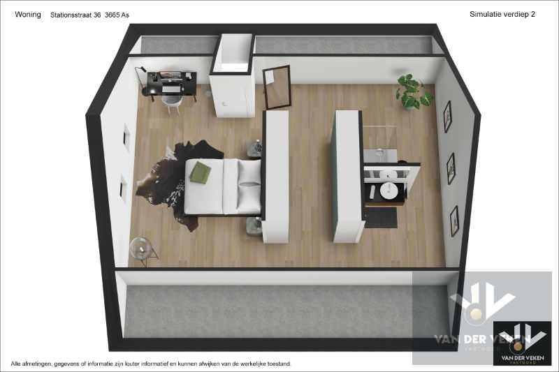 Luxueus afgewerkte en energiezuinige ruime woning met vier slaapkamers en guesthouse met tal van mogelijkheden op centrale (maar toch bosrijke!) locatie te As foto 23