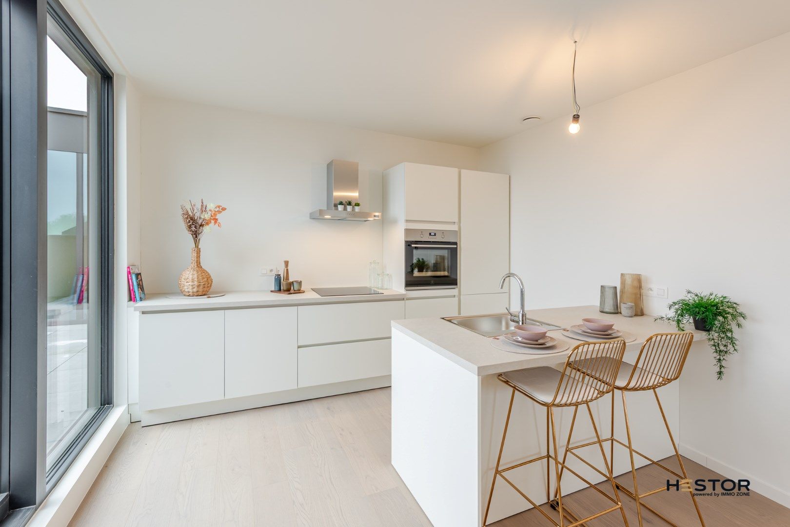 Tweeslaapkamer penthouse met zich op de Schelde foto 3