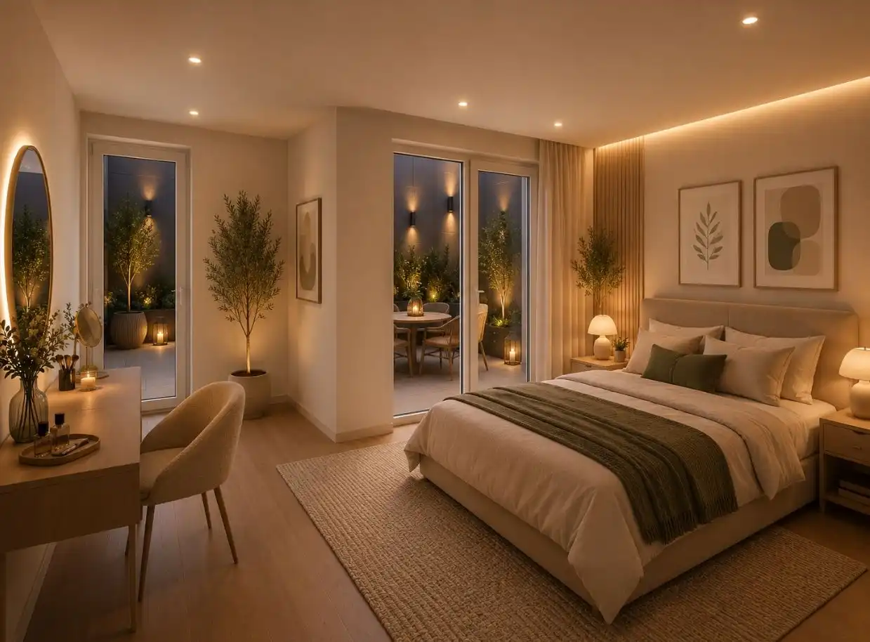 INSTAPKLAAR GELIJKVLOERS APPARTEMENT MET TERRASSEN NABIJ ZEE foto 7