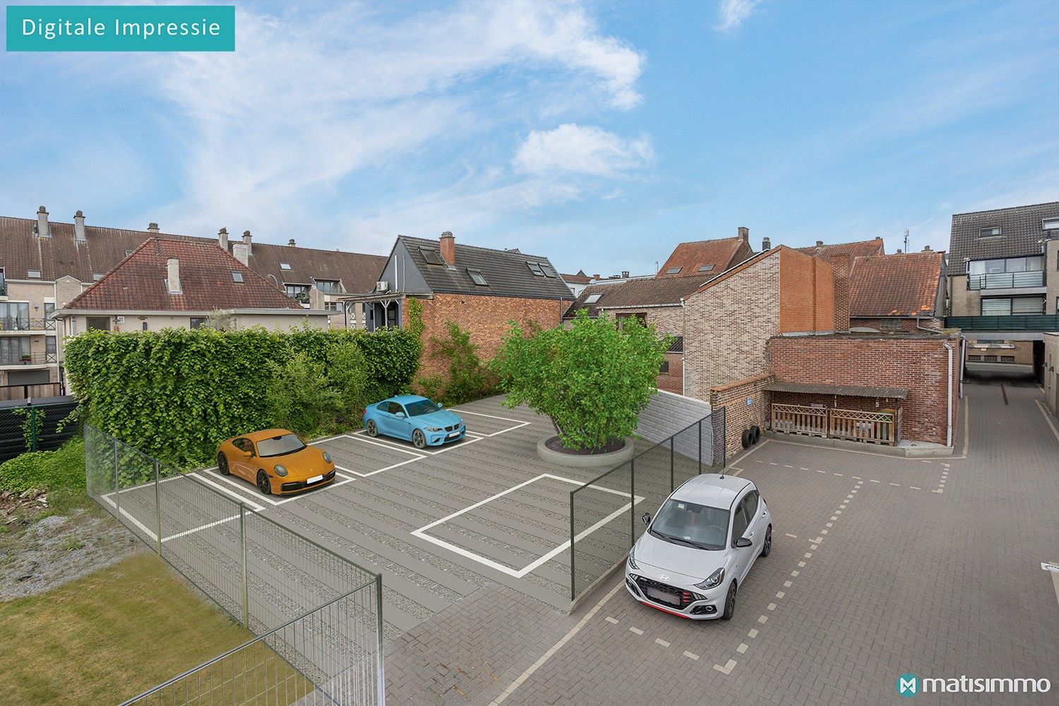 GOED GELEGEN PROJECT VOOR 3 APPARTEMENTEN + 6 AUTOSTAANPLAATSEN IN CENTRUM BILZEN foto 36