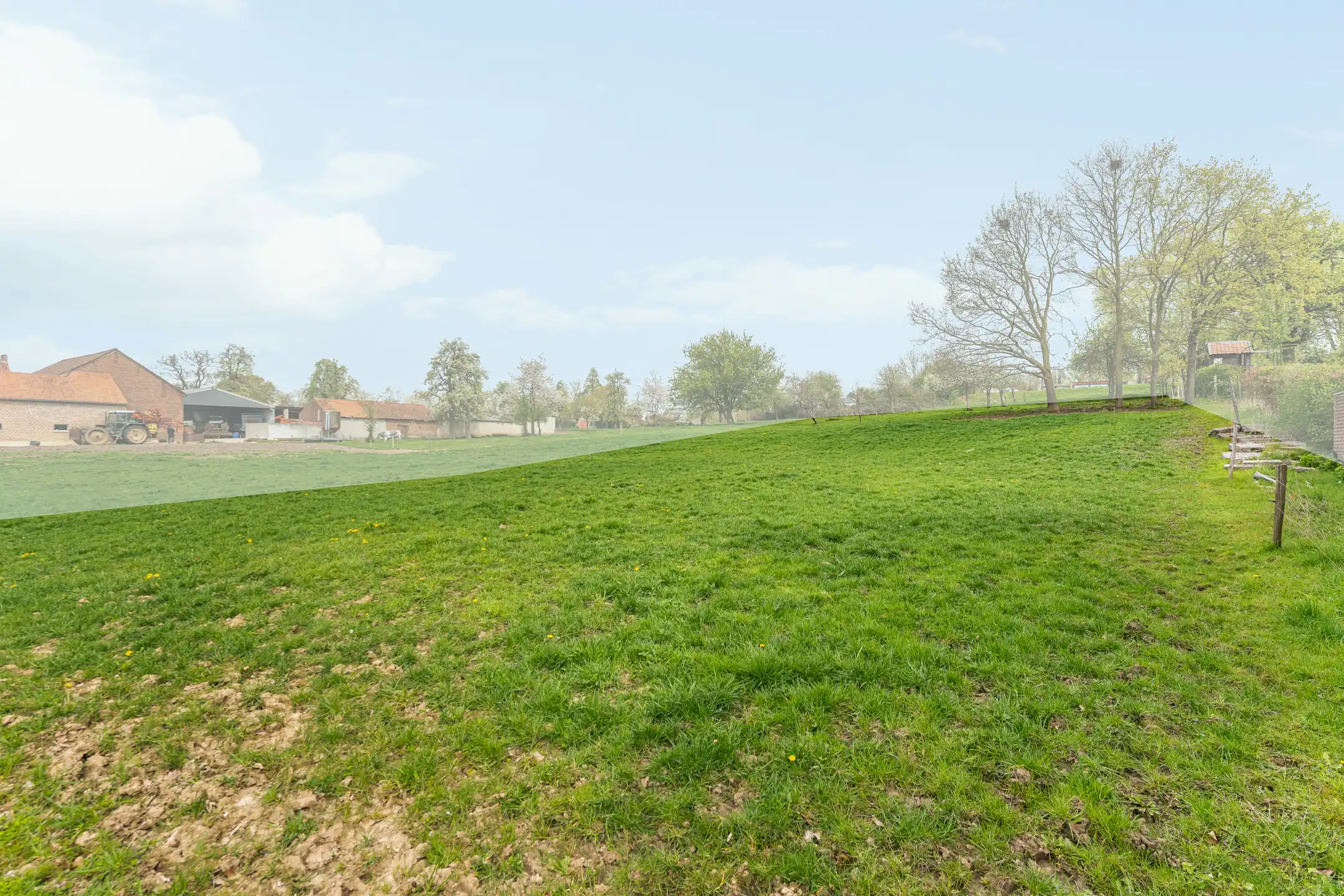 Riante bouwgrond 12a61ca te Kleine Spouwen foto 7
