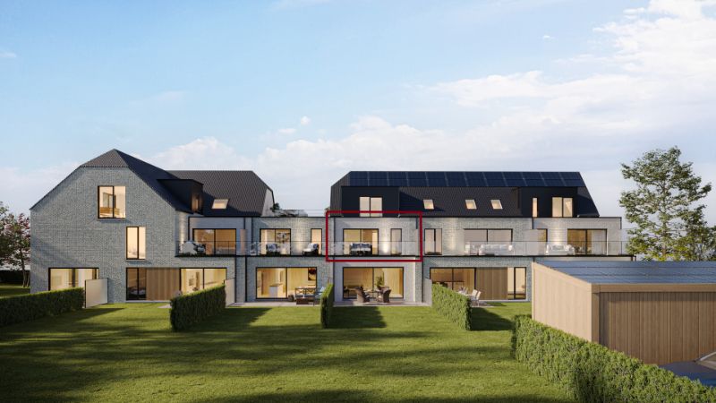 Nieuwbouw appartement 93m² met 2 slpks en zuiderterras 12m² op 27 are foto {{pictureIndex}}