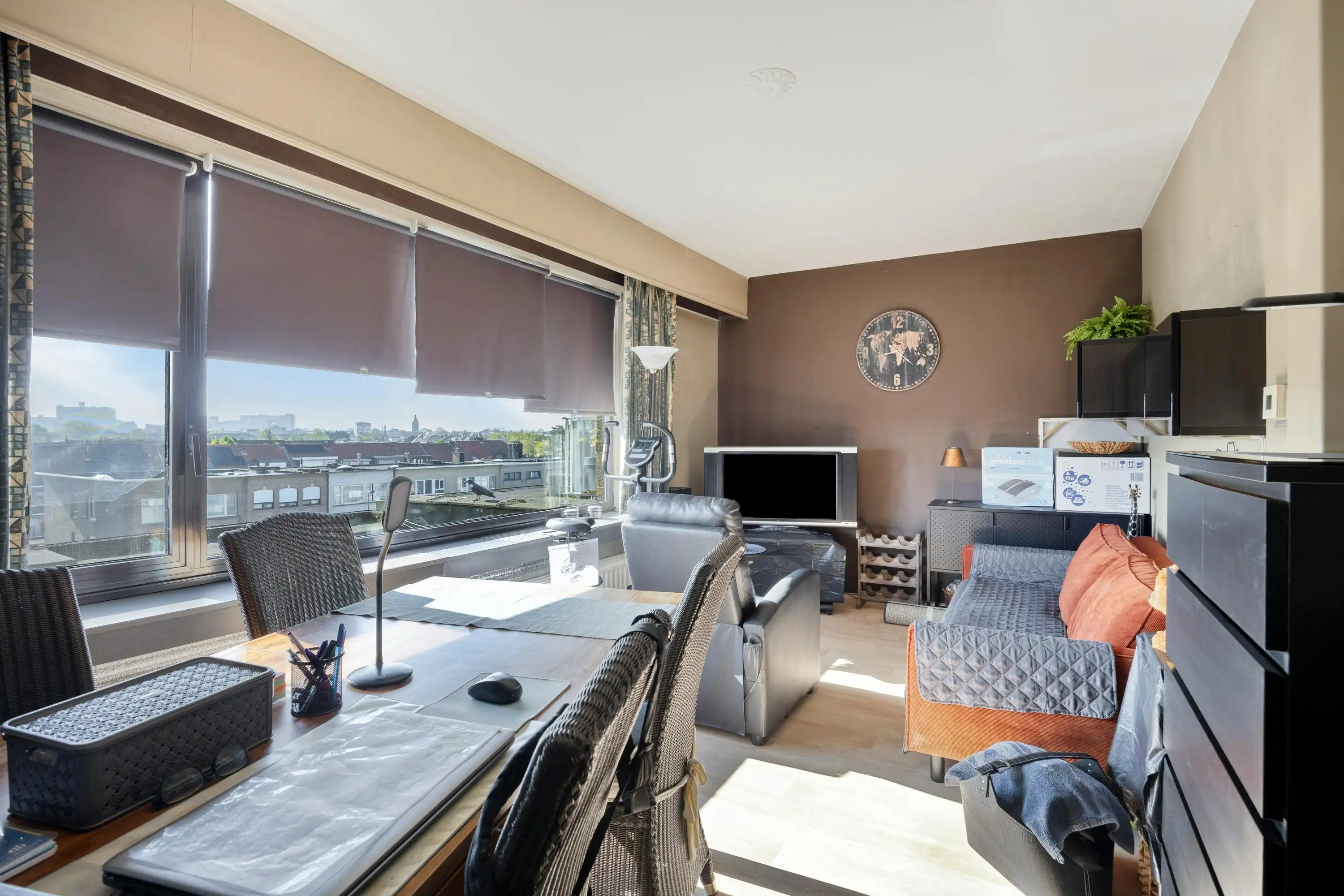 Lichtrijk dakappartement met terras te koop in Merksem foto 3