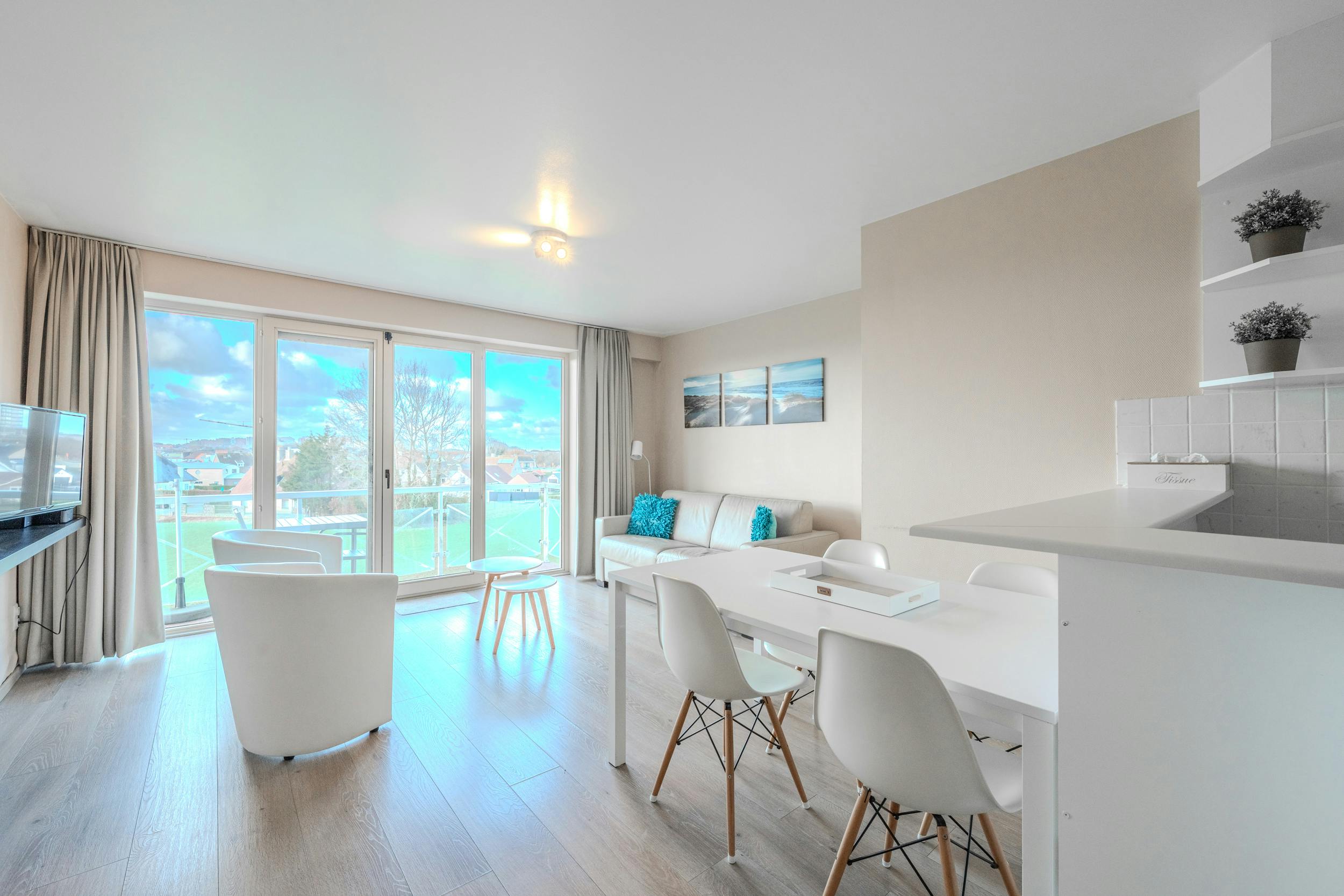 Instapklaar 1 slaapkamer appartement met zonnig terras! foto 2