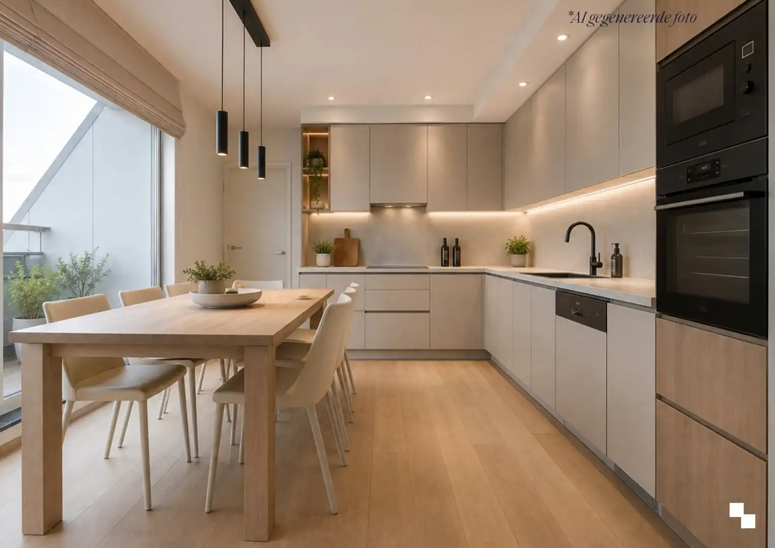 UItzonderlijk ruim appartement aan het water te Roeselare! foto 14