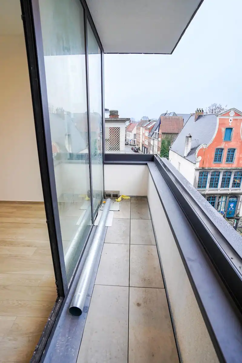 Energiezuinig duplex app met 1 slaapkamer + lift te Mechelen foto 16