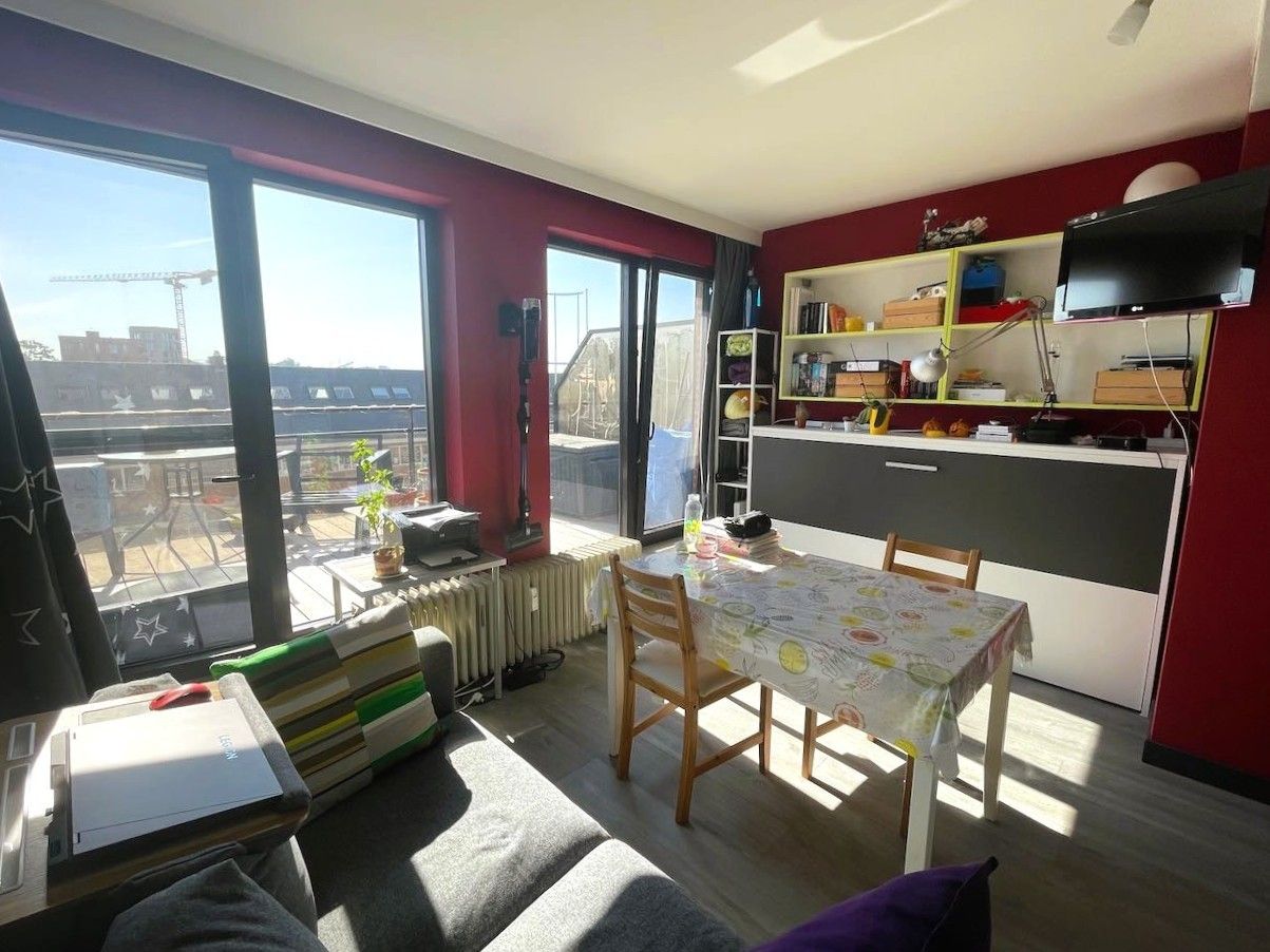 Hoofdfoto van de publicatie: Gerenoveerde, instapklare studio met ruim terras centrum Leuven