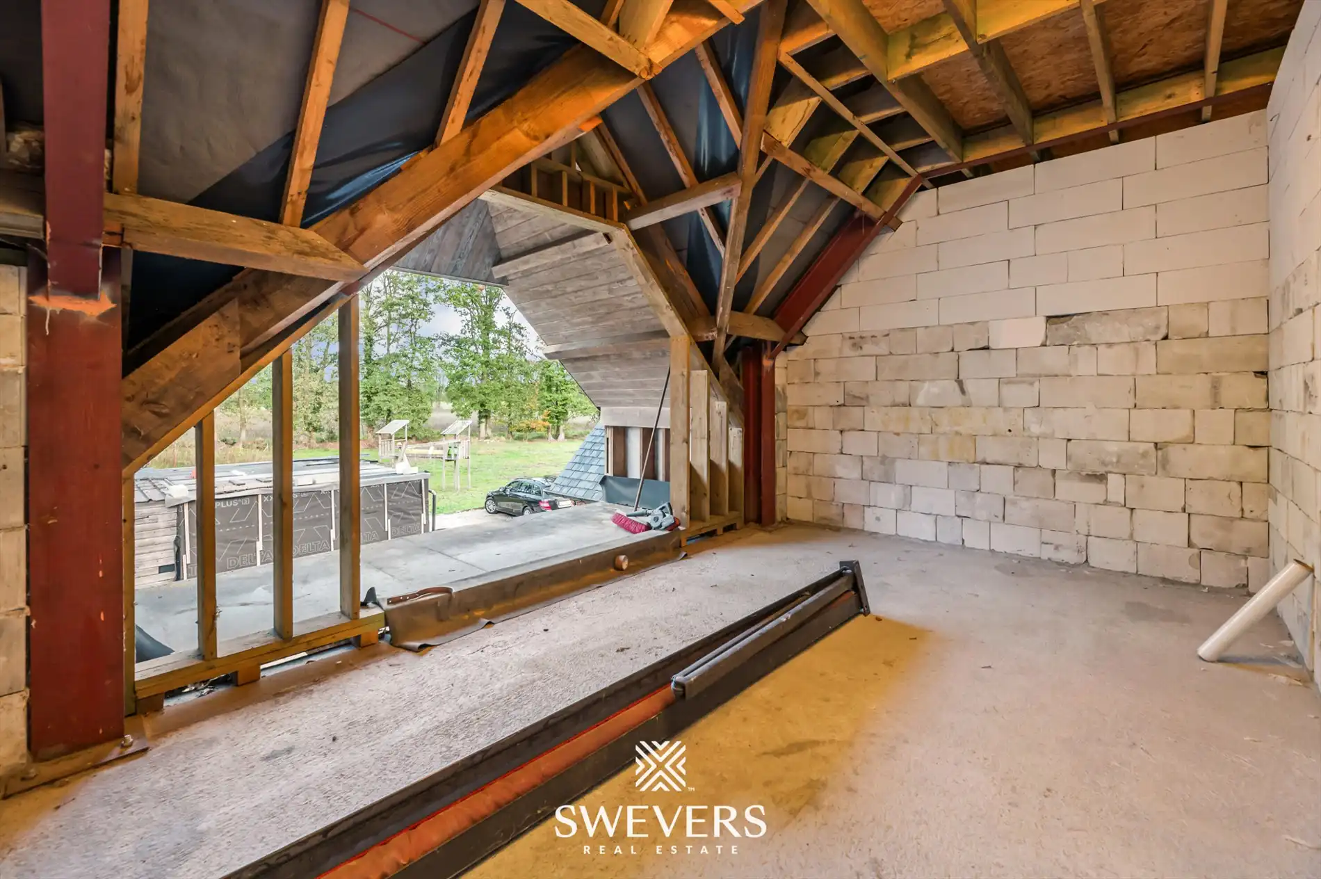 Landelijke nieuwbouw-villa (casco) op een uitzonderlijk perceel van 45a70 in Helchteren foto 20