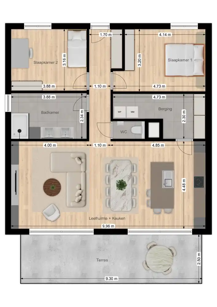 Nieuwbouwappartement te Ruiselede. foto 14