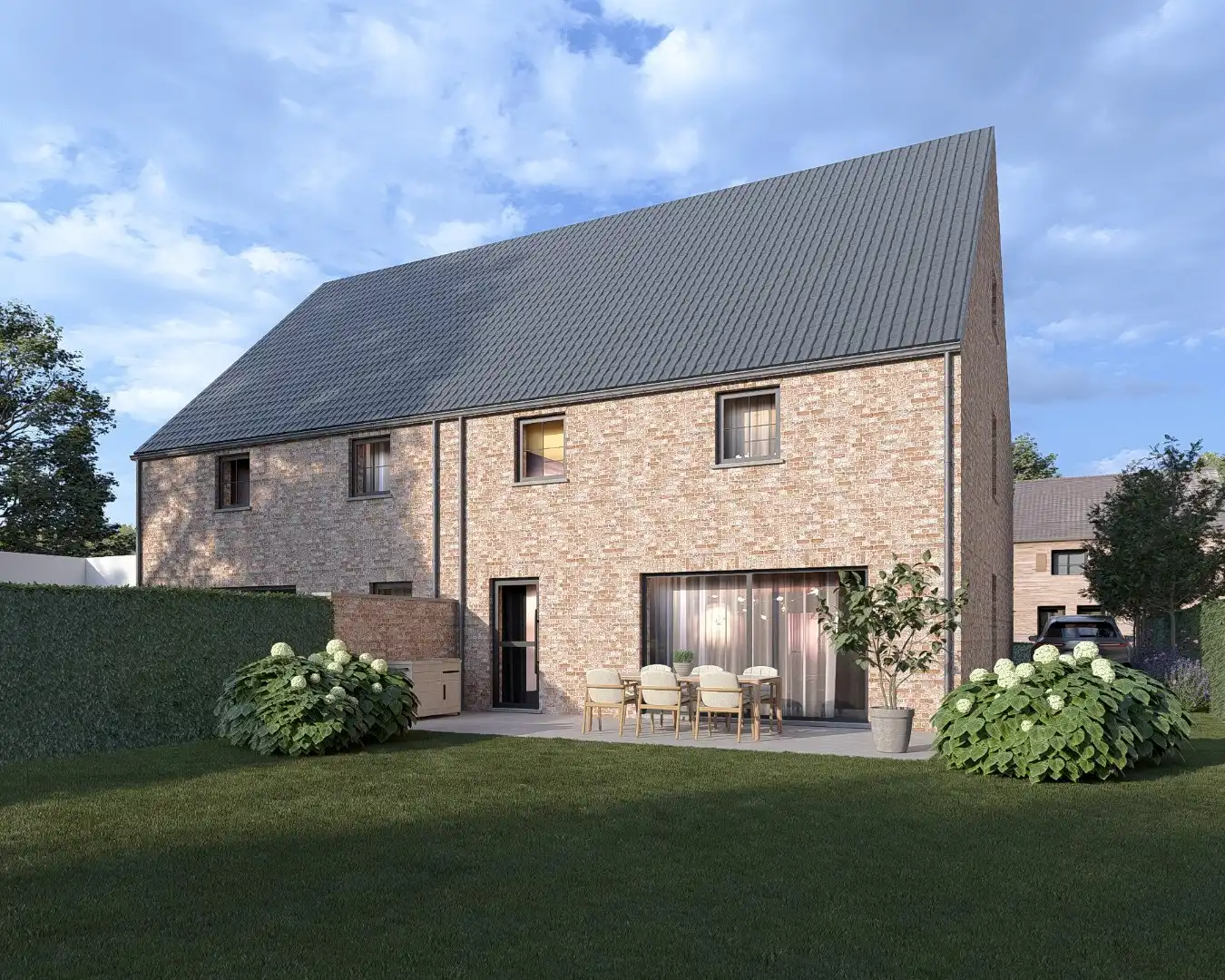 BEN-nieuwbouwwoning (CASCO) op een perceel van 04a70ca op een rustige locatie te Neeroeteren!  foto 9