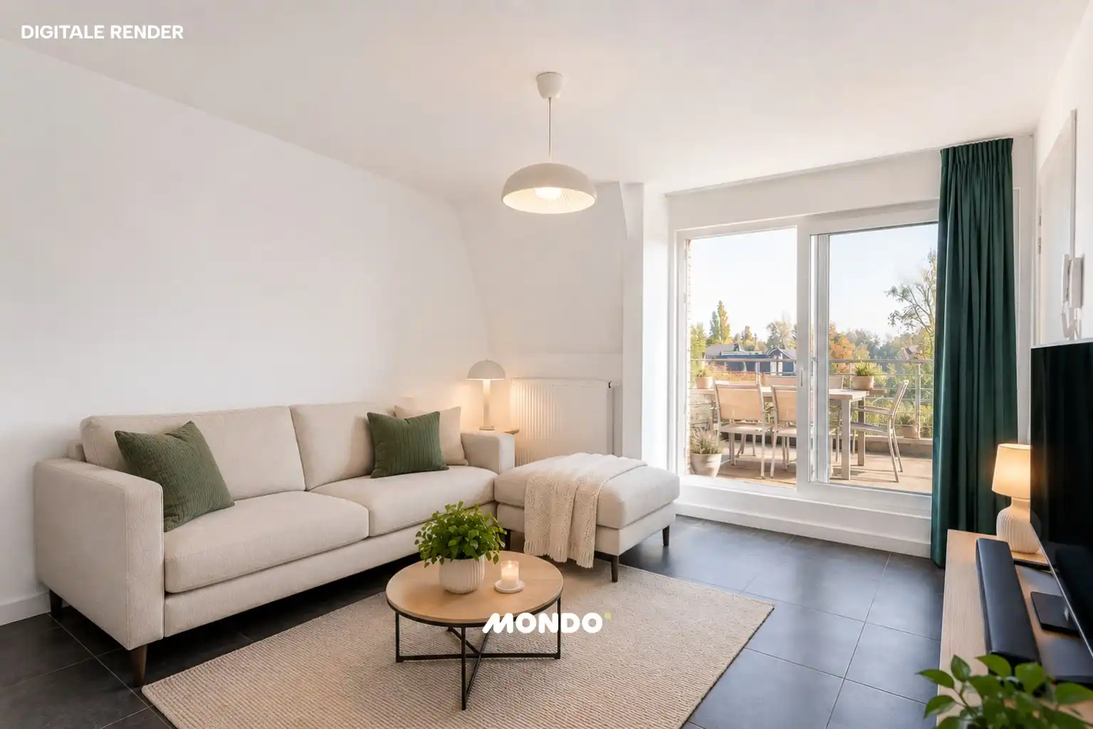 Modern duplex appartement met groot terras te Willebroek! foto 5