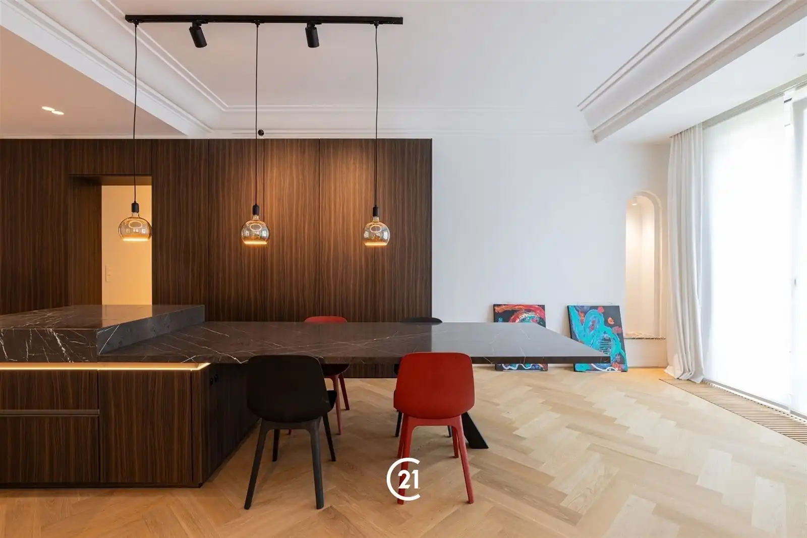 CAMBRE – Uitzonderlijk luxueus gelijkvloersappartement met tuin tegenover Ter Kamerenbos

  foto 10
