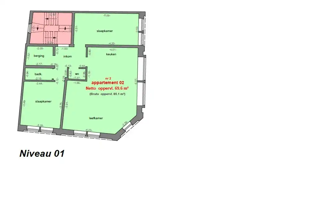 Stijlvol gerenoveerd 2 slaapkamerappartement  foto 20