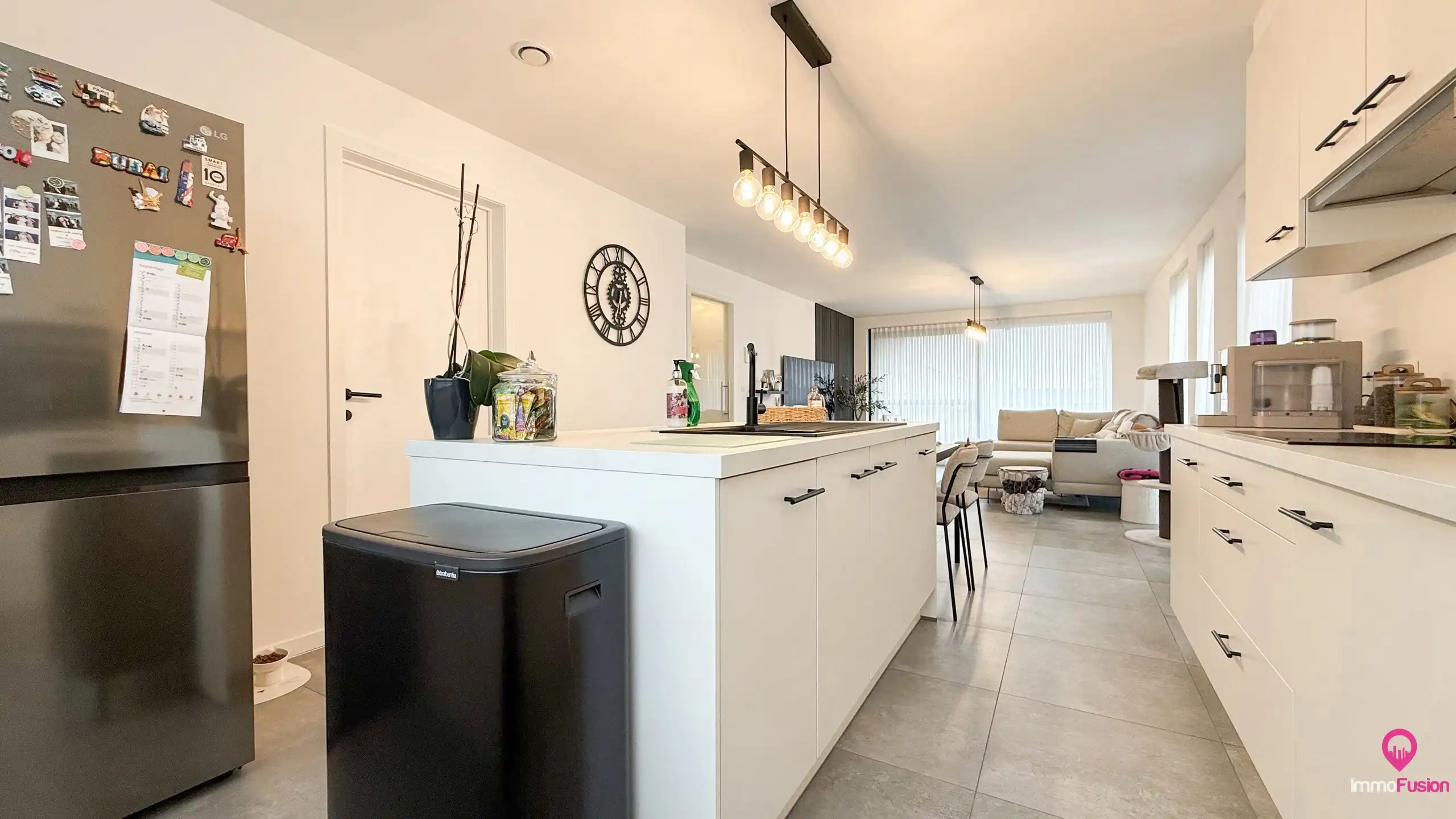 Nieuwbouwappartement met 2slk, garagebox in Heusden centrum! foto 11