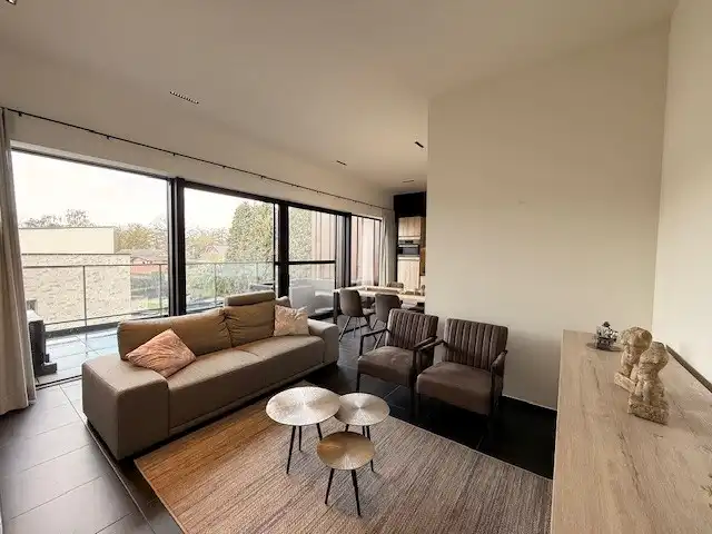 Nieuwbouwappartement met 1 slaapkamer, terras en autostandplaats te Maasmechelen. foto 10