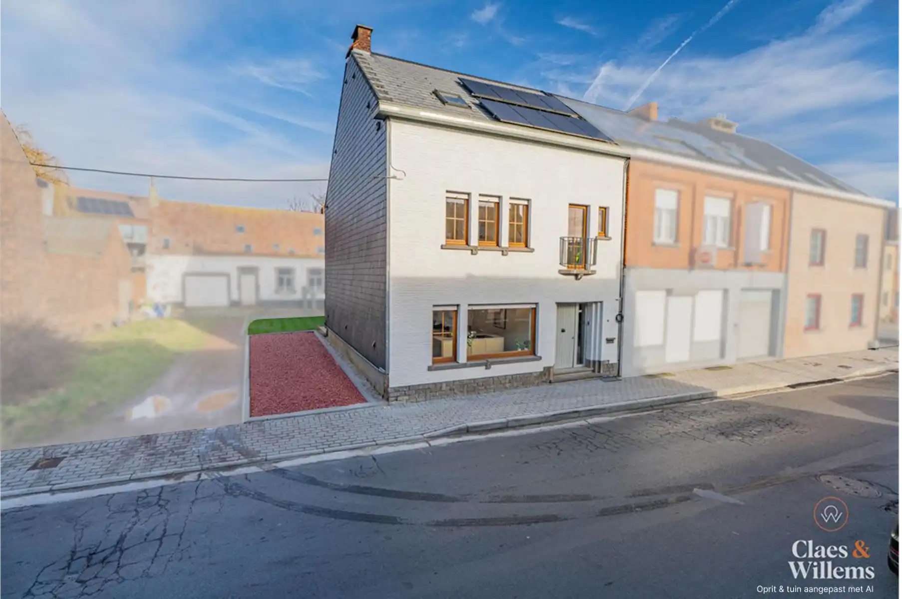 Ruime halfopen bebouwing met 3 slaapkamers en 2 badkamers foto {{pictureIndex}}