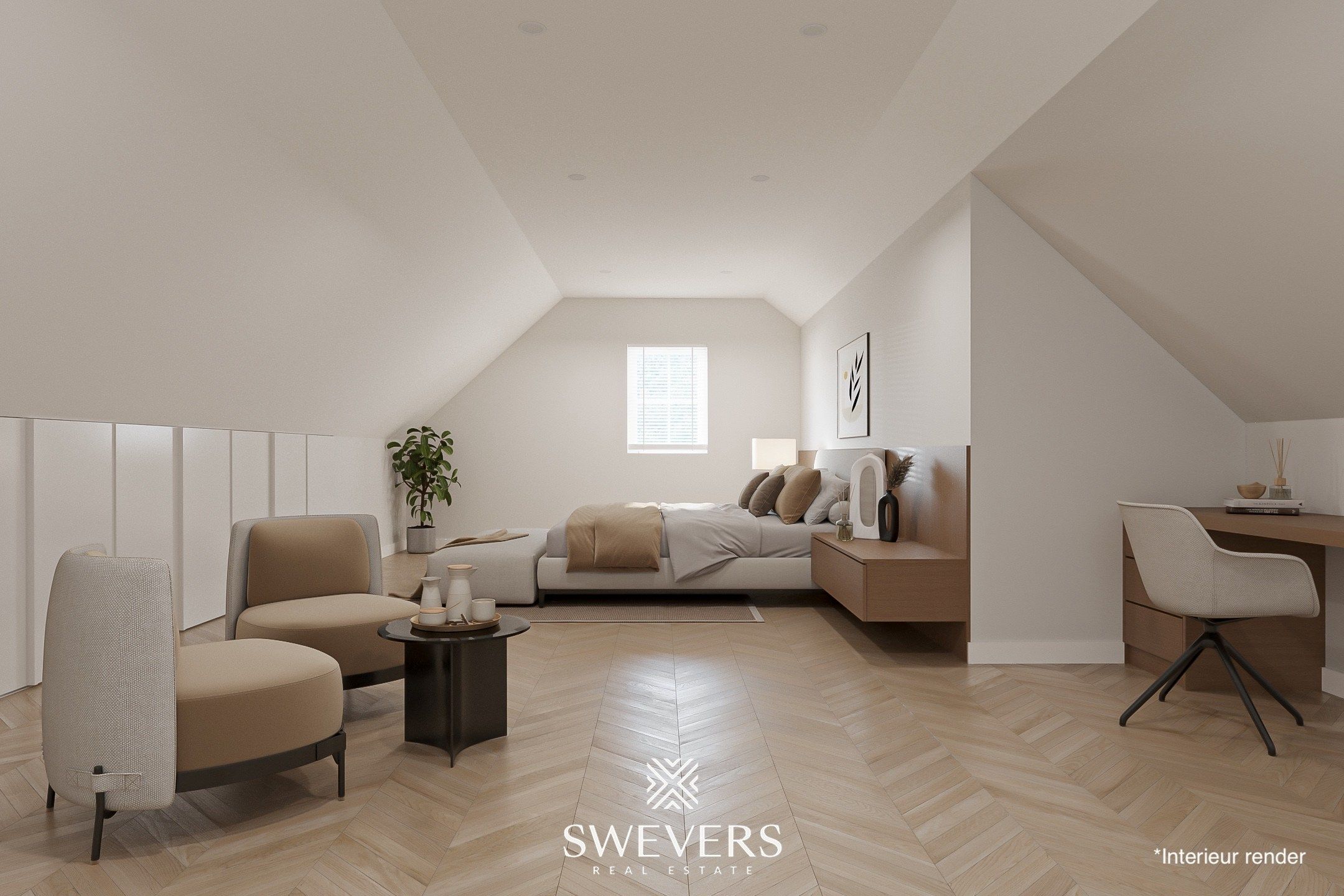 Ruime landelijke woning op 13 are 36 ca in Koersel.  foto 21