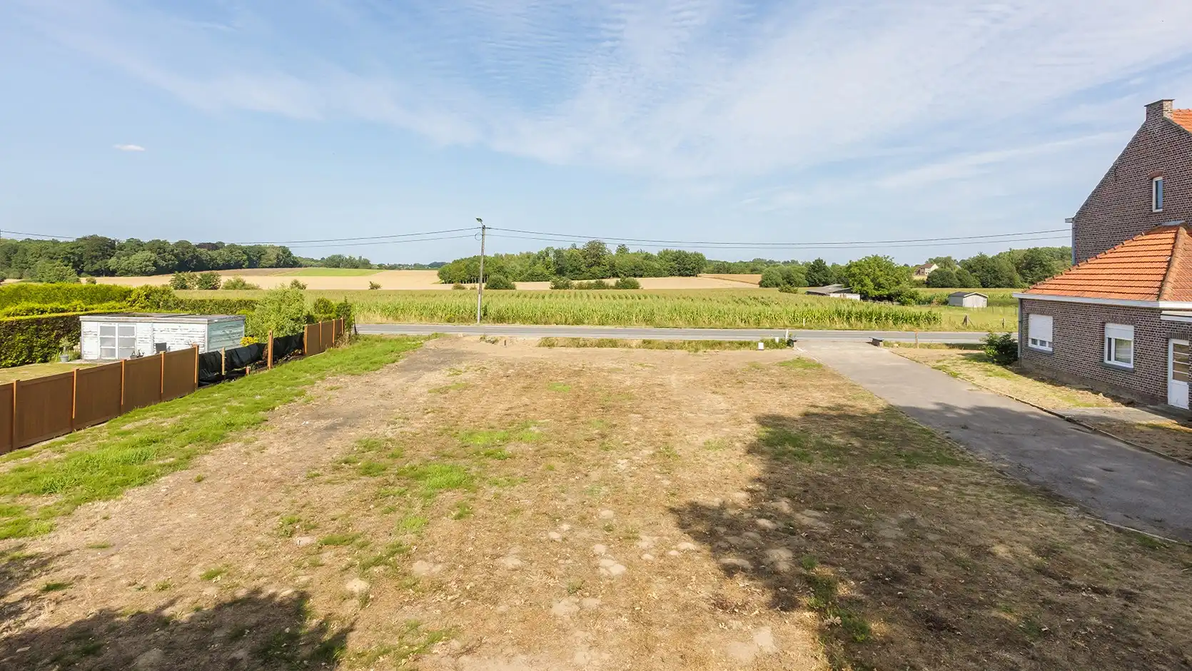 Mooi perceel bouwgrond van  8are68 te Binkom  foto 2