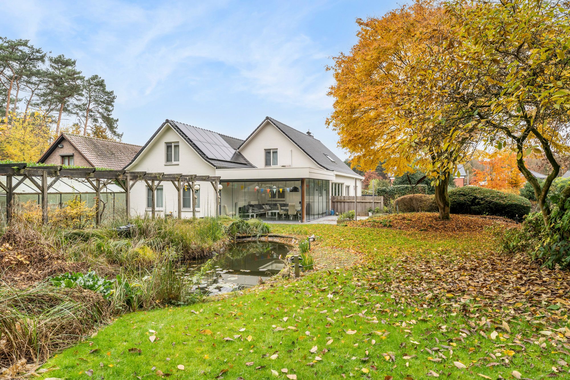 Ruime woning met kantoorruimte + extra bouwgrond op prachtige ligging te Eksel foto 23