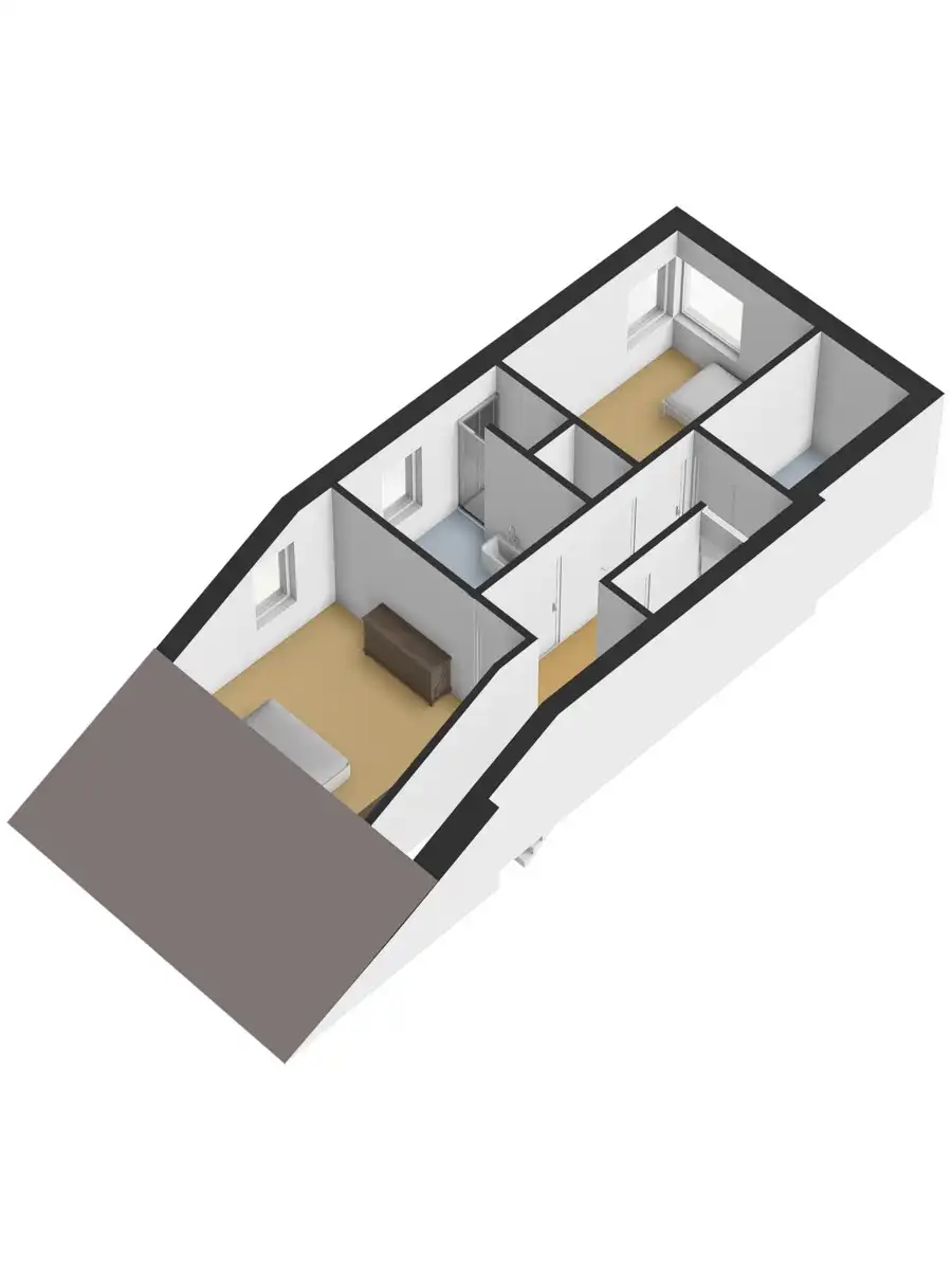 Ruime casco nieuwbouwwoning met 3 slaapkamers, bureau, tuin en parking te koop in Wuustwezel. Moderne en energiezuinige woning met vrije afwerking. foto 12