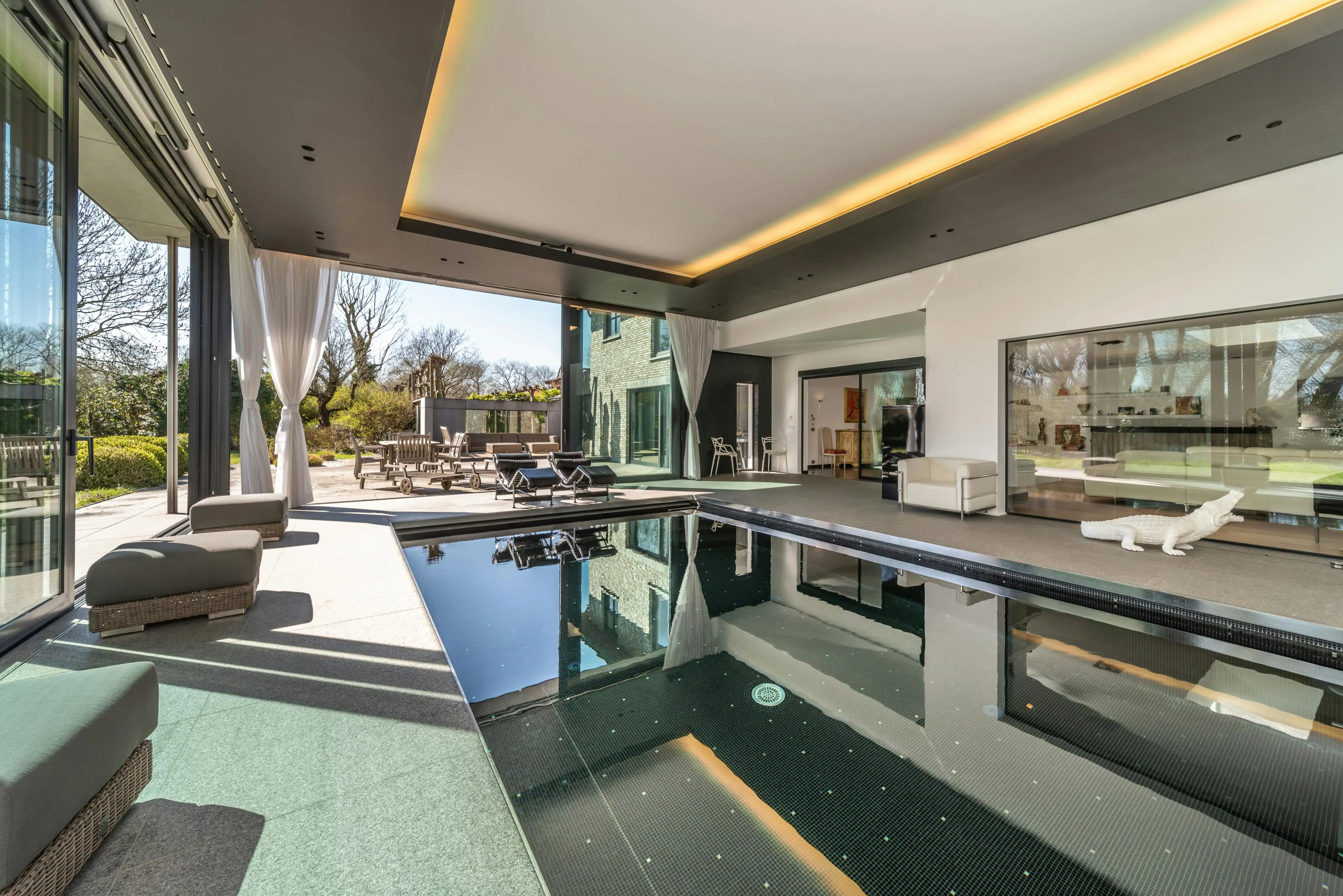 Luxueuze villa palend aan natuurreservaat in Sint-Idesbald foto 2