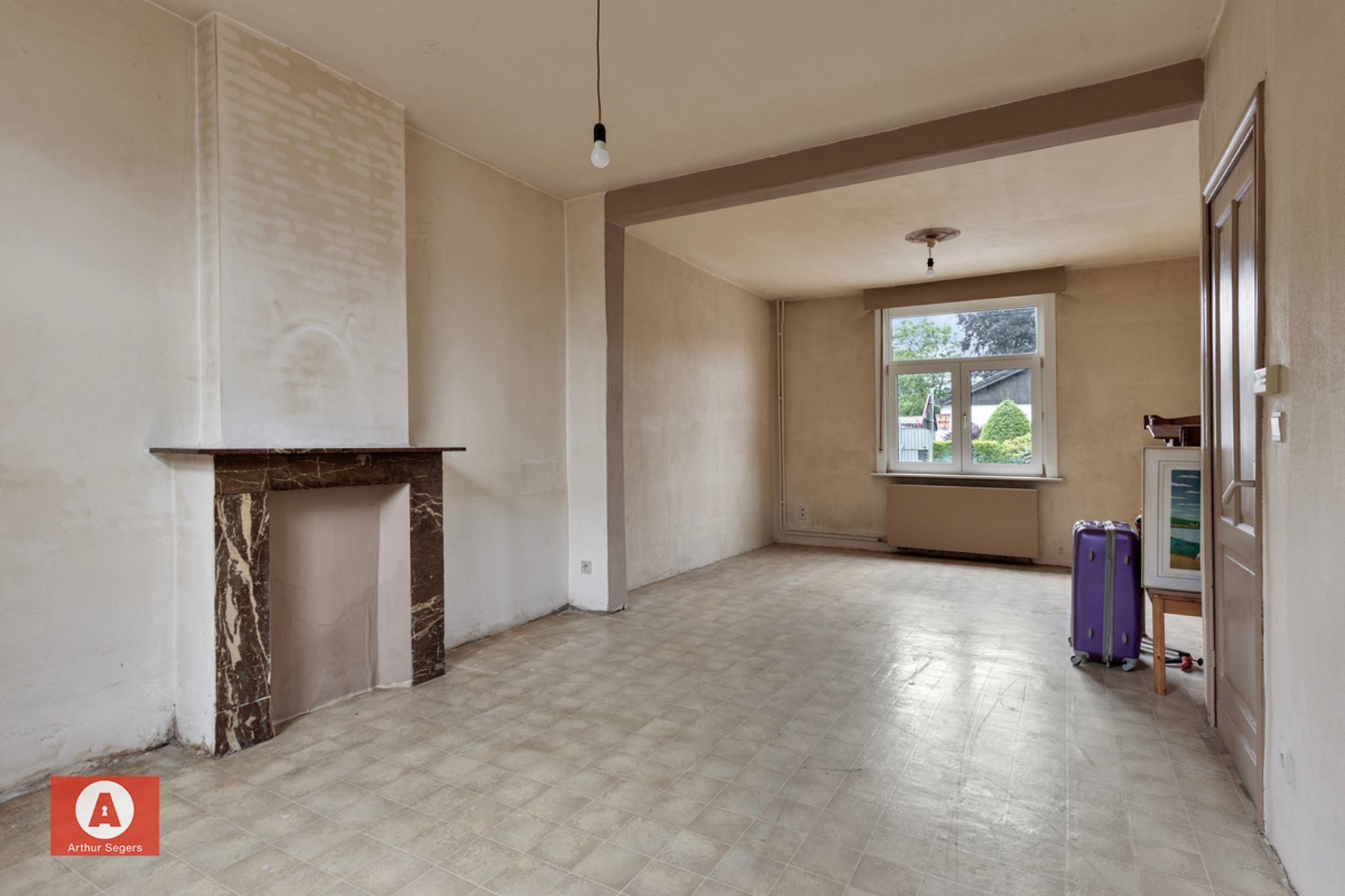 IN OPTIE - Te renoveren HOB mét garage op 5a 69ca. foto 11