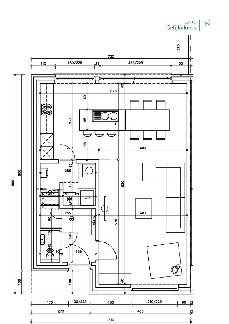 Denderleeuw, Anjelierenlaan - Steenweg - Fase 2 (Anjelierenlaan) - woningen: Lot 08 foto 4