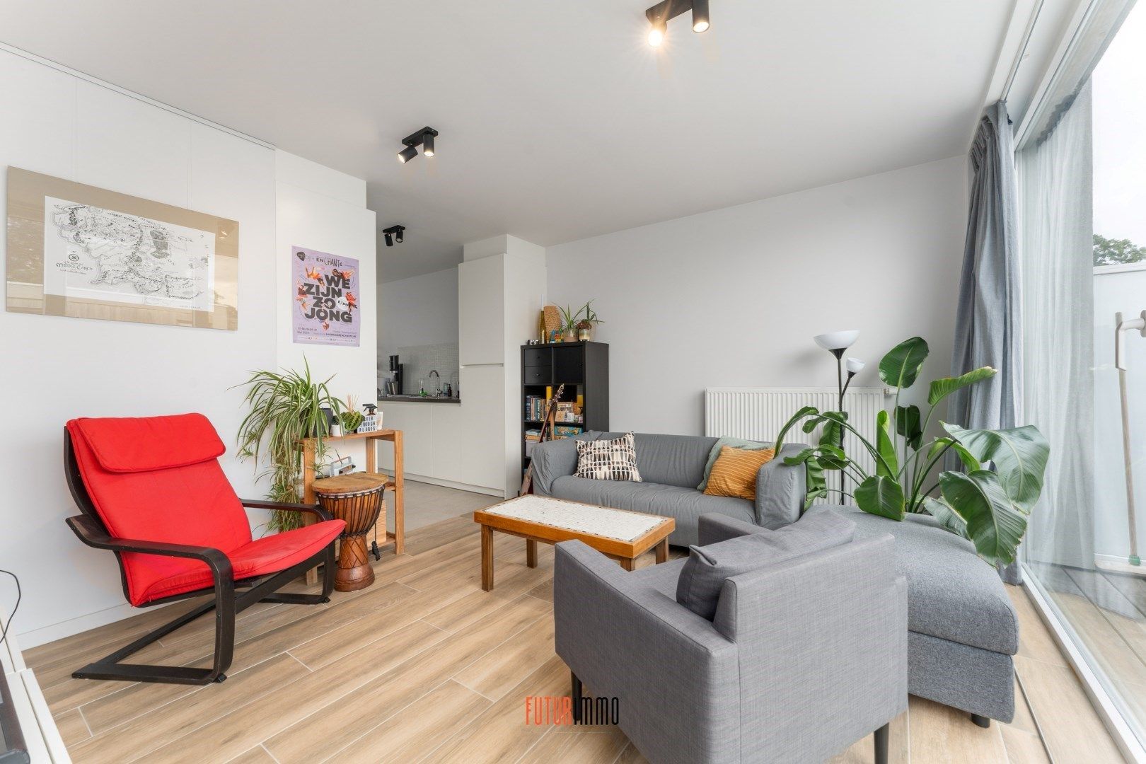 Tof lichtrijk duplex appartement in Rumbeke foto 6
