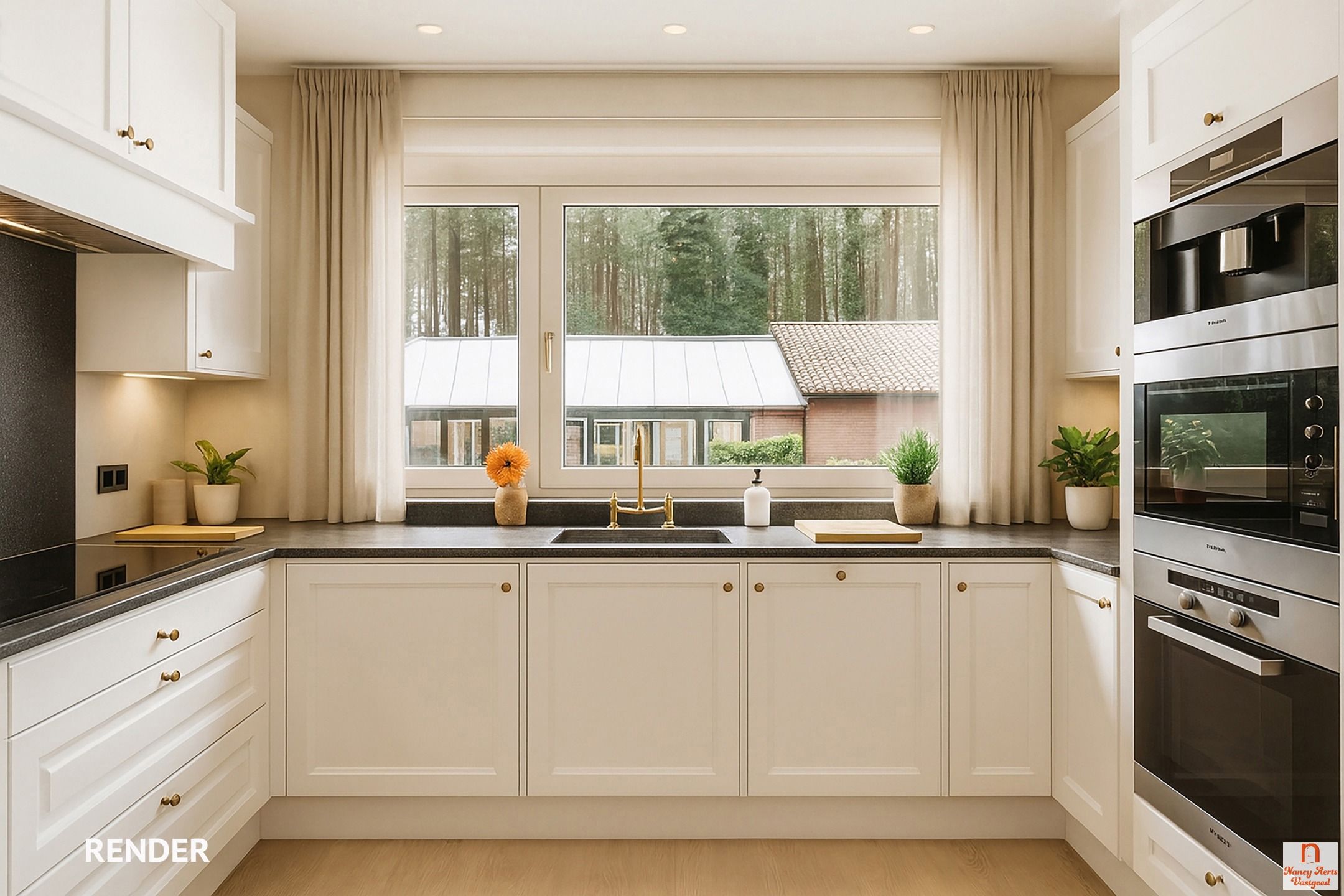 Luxueuze villa met overdekt zwembad, bos en weiland foto 12