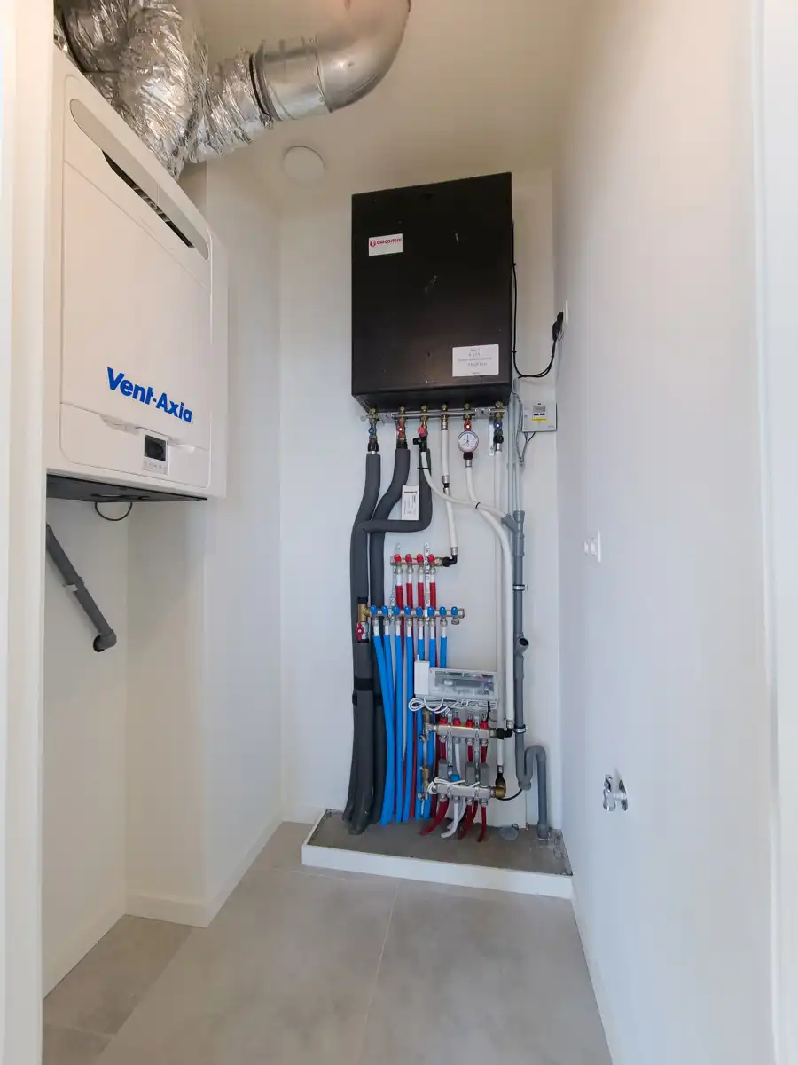 1-slpk app. met terras en zicht op Schelde foto 14