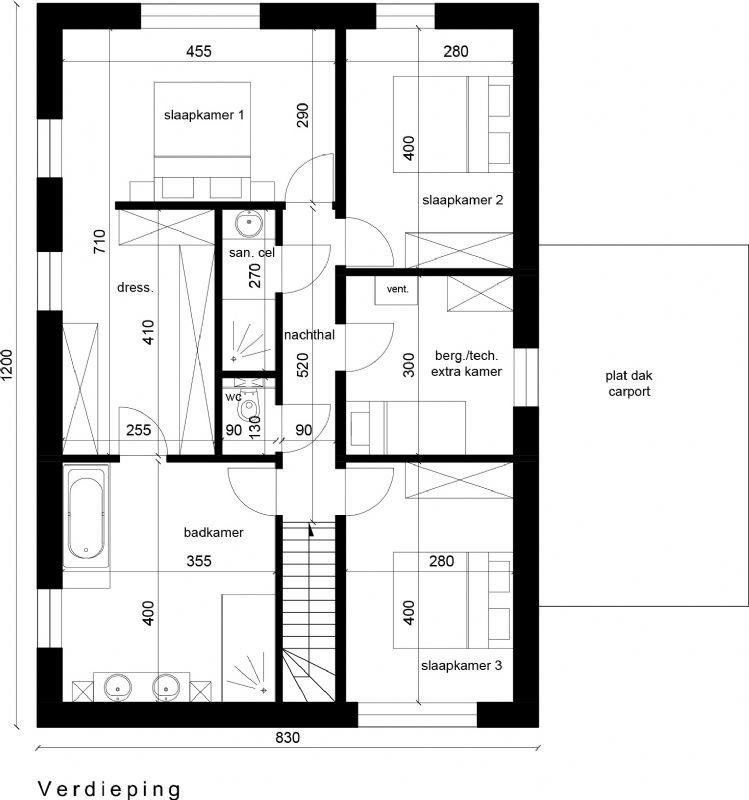 Nieuw te bouwen alleenstaande woning (water- en winddicht) met vrije keuze van architectuur te Wakken. foto 4