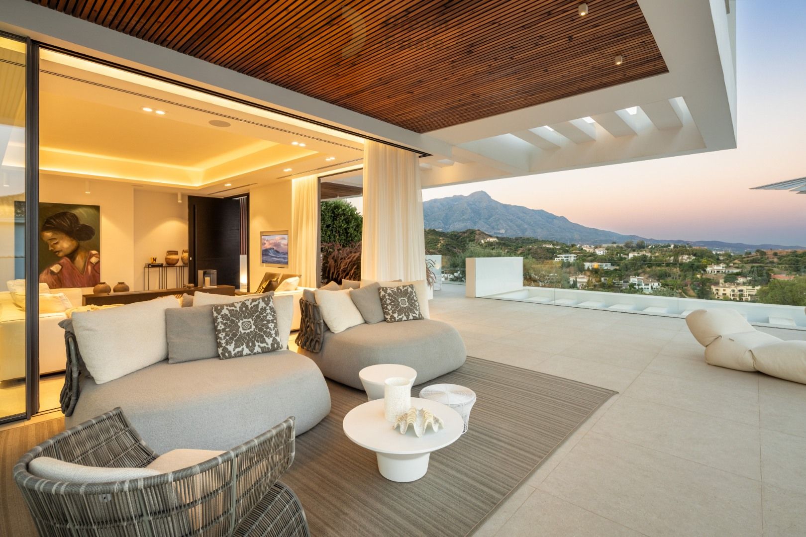 Eigentijdse villa met panoramisch uitzicht in La Quinta, Benahavís. foto 36