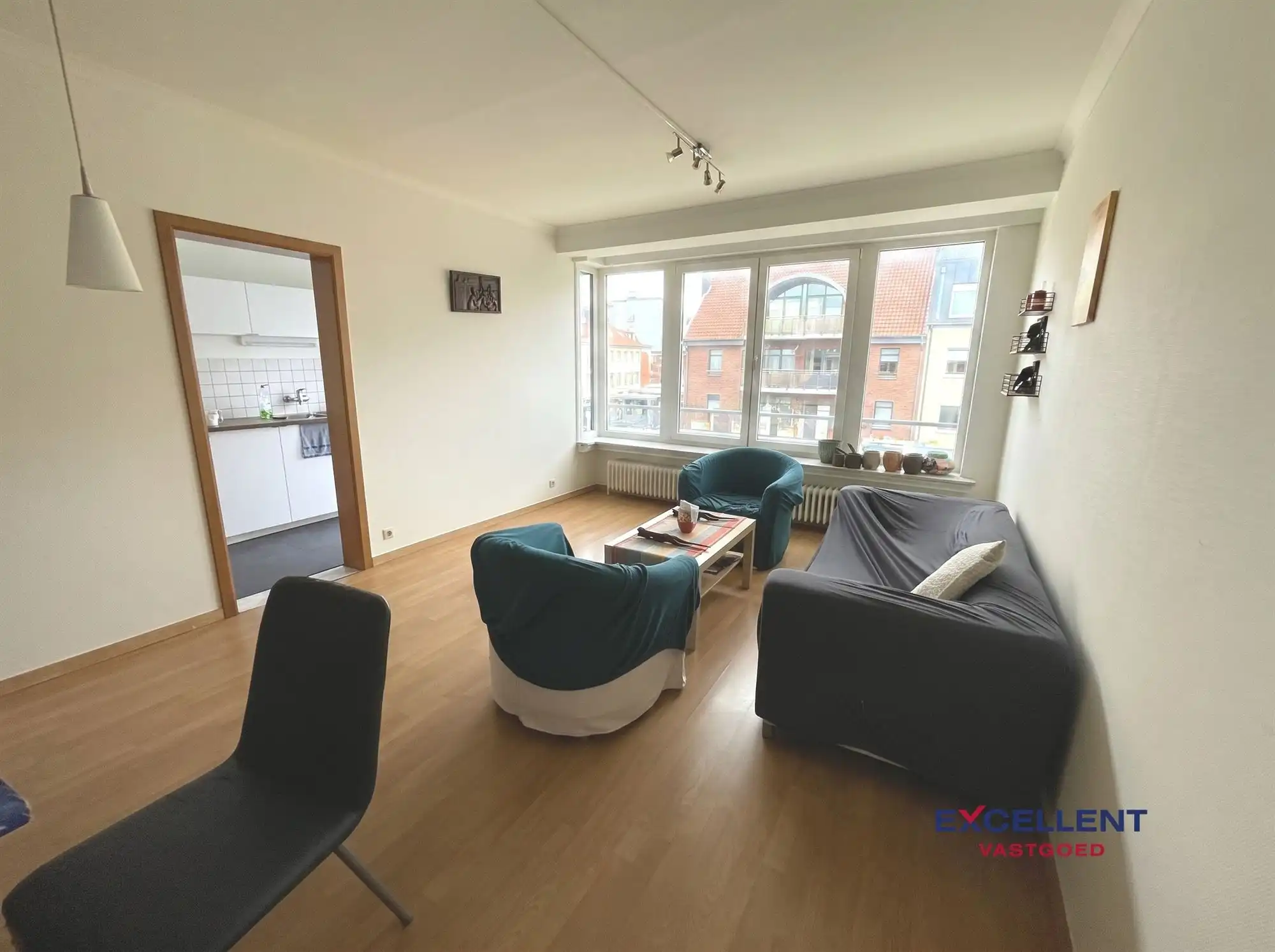 Centraal gelegen appartement met 1 slaapkamer te huur Deinze foto 2