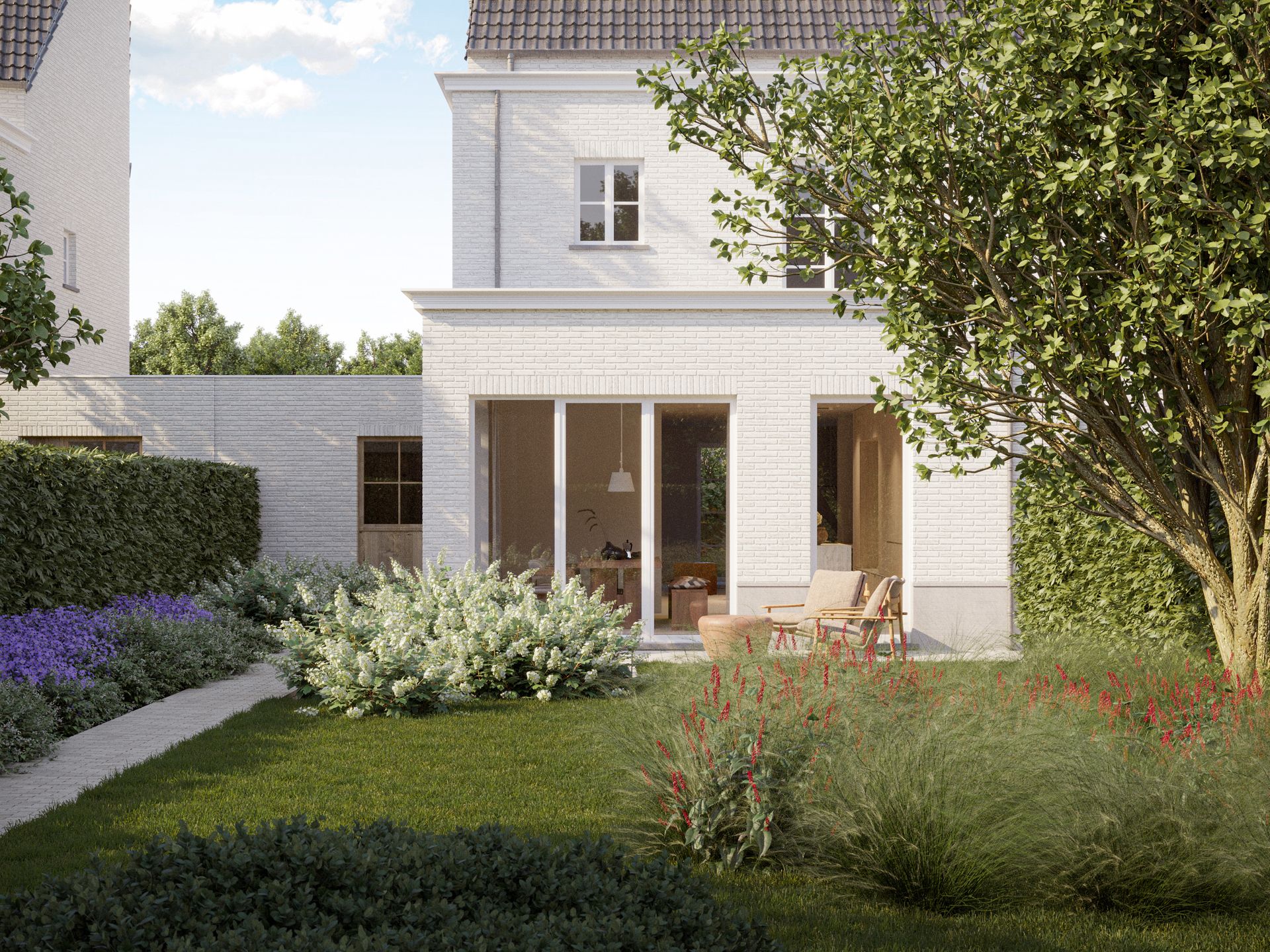 Luxueuze nieuwbouwwoningen op top locatie te Hoogstraten! foto {{pictureIndex}}