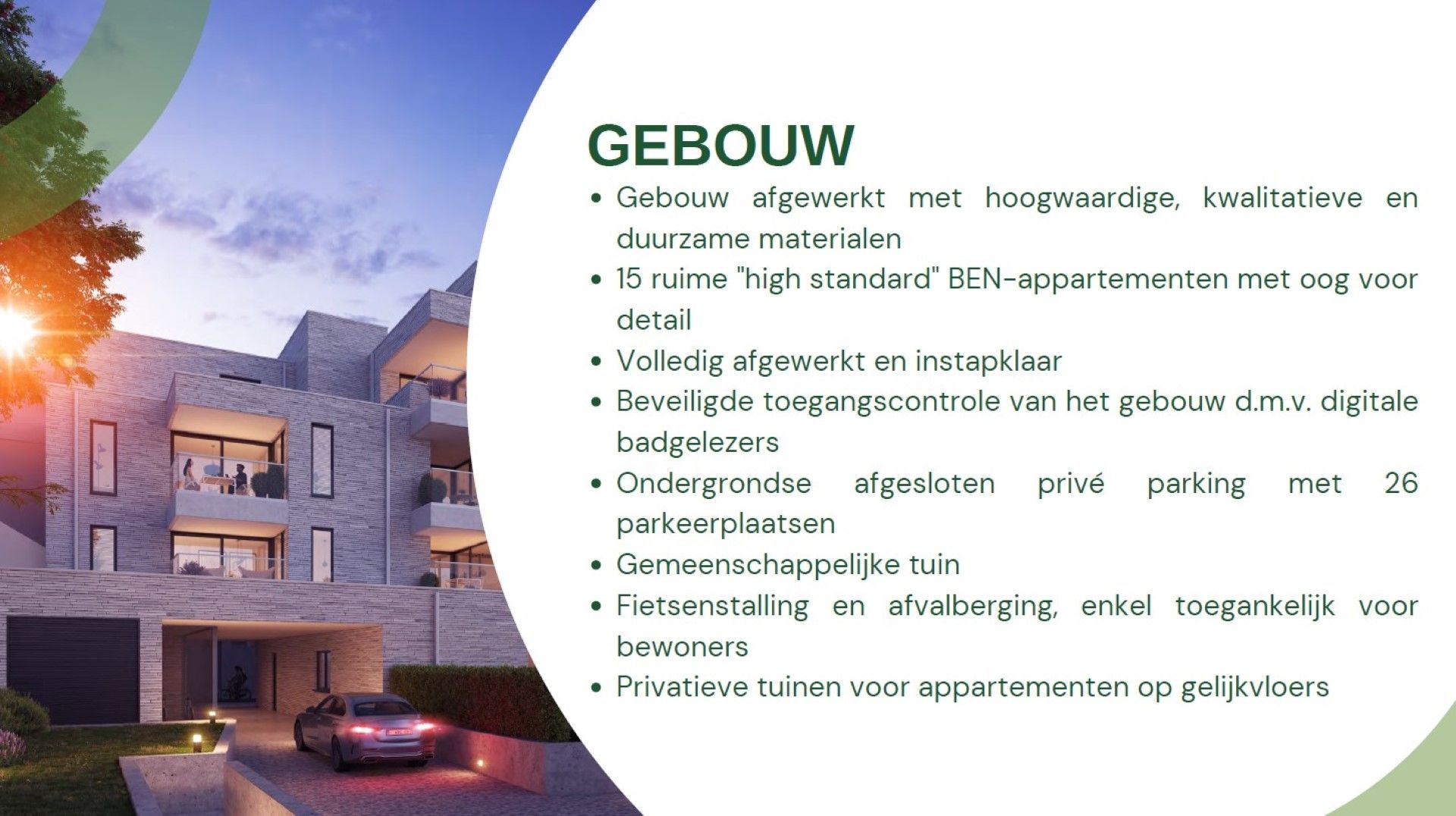 Nieuwbouw app. The Green 4.01.  foto 38