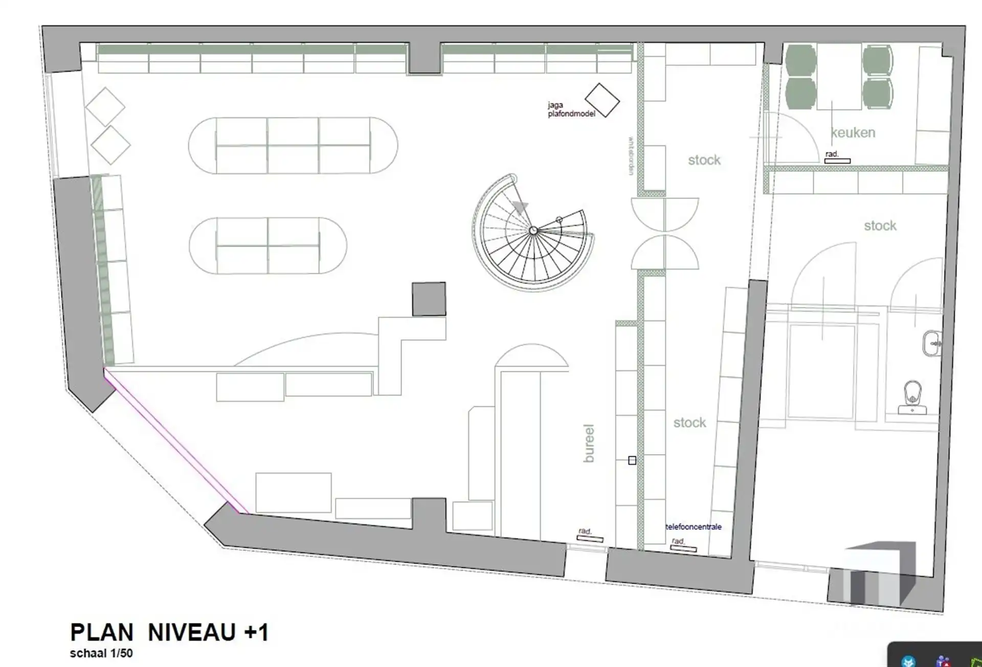 Handelspand (duplex met lift) foto 4