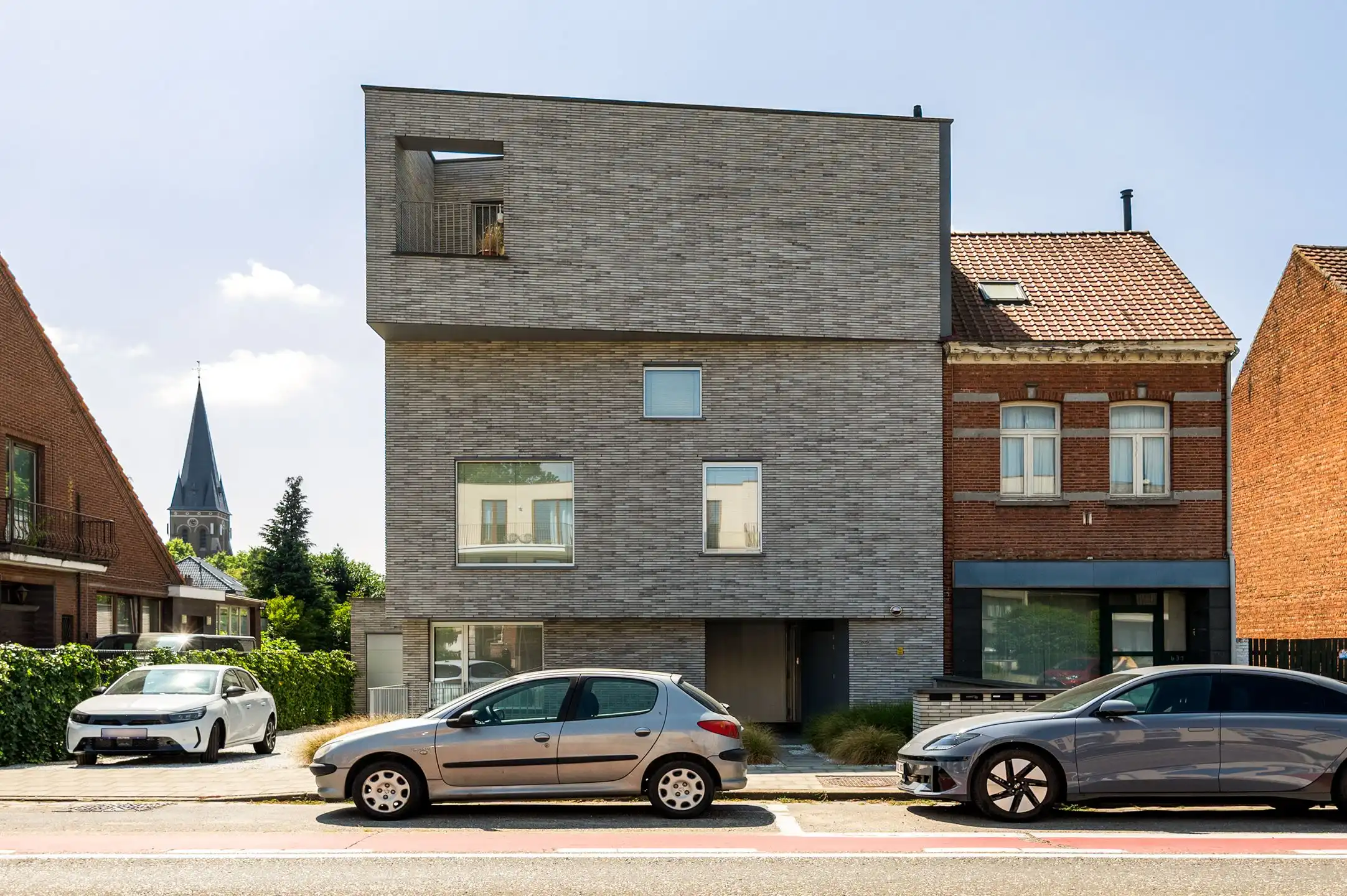 Modern éénslaapkamerappartement met terras in Mariaburg. foto {{pictureIndex}}