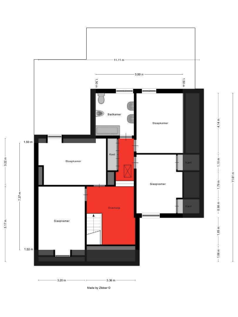 Ruime half-open bebouwing met 4 slaapkamers en prachtige tuin foto 26