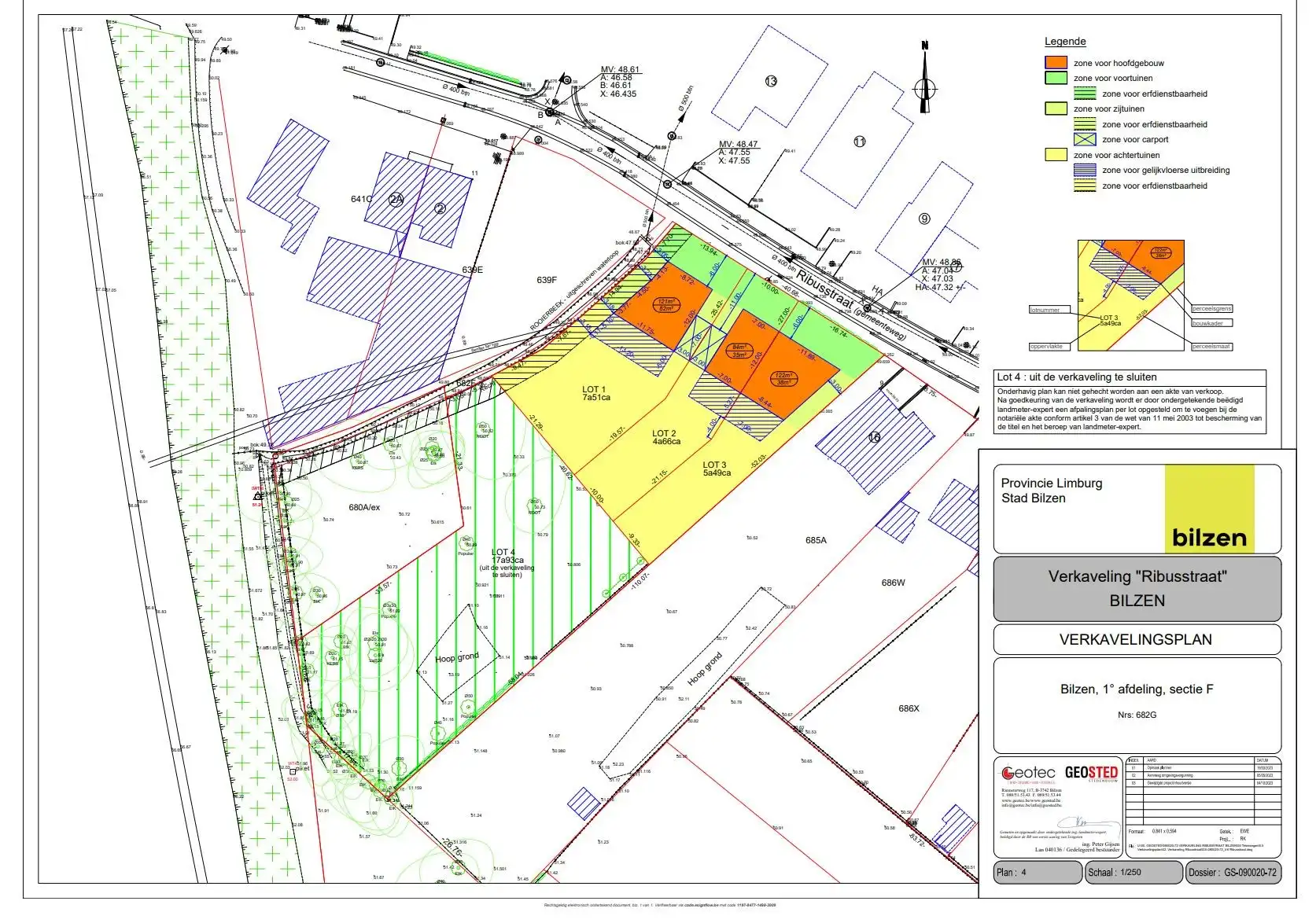 Bouwgrond (HOB) van 4a66ca in Bilzen - Ribus foto 2