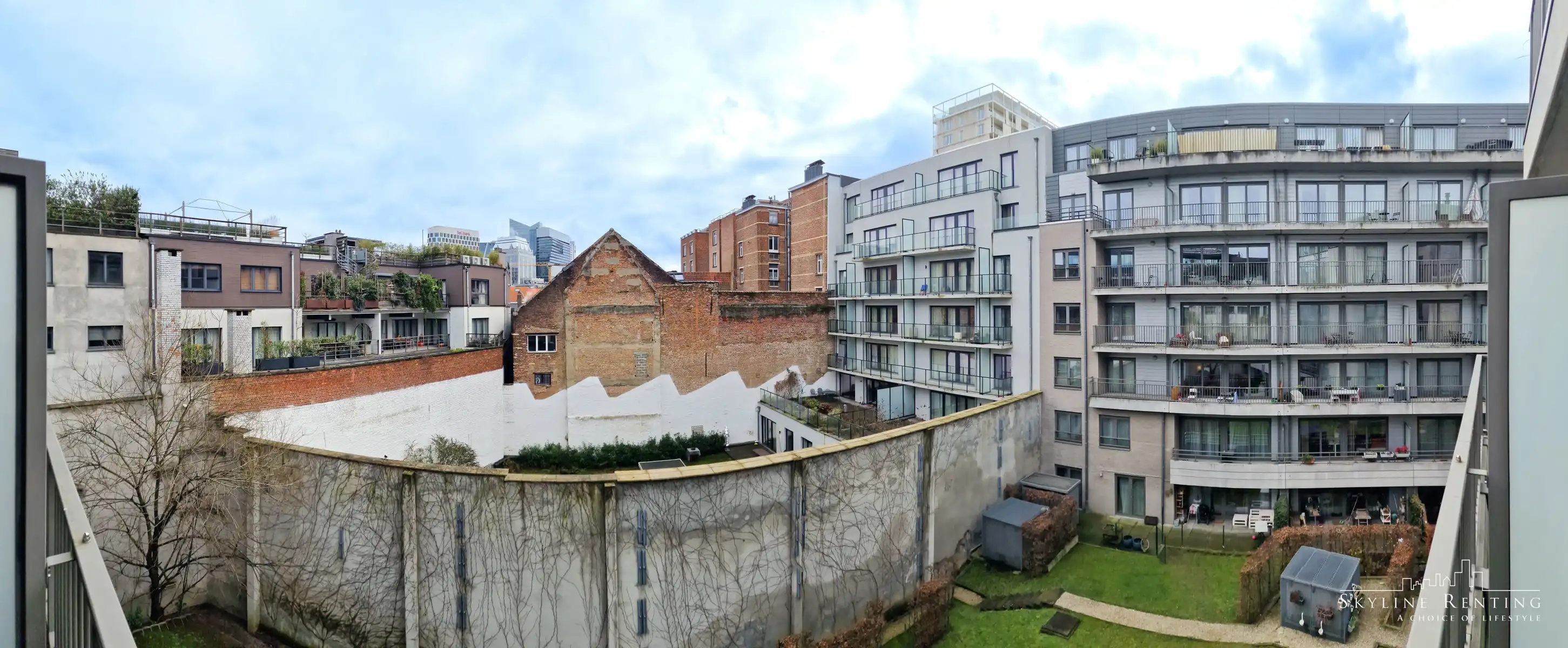 Gemeubeld appartement 1 kamer + terras (Kanaal van Brussel) foto 13