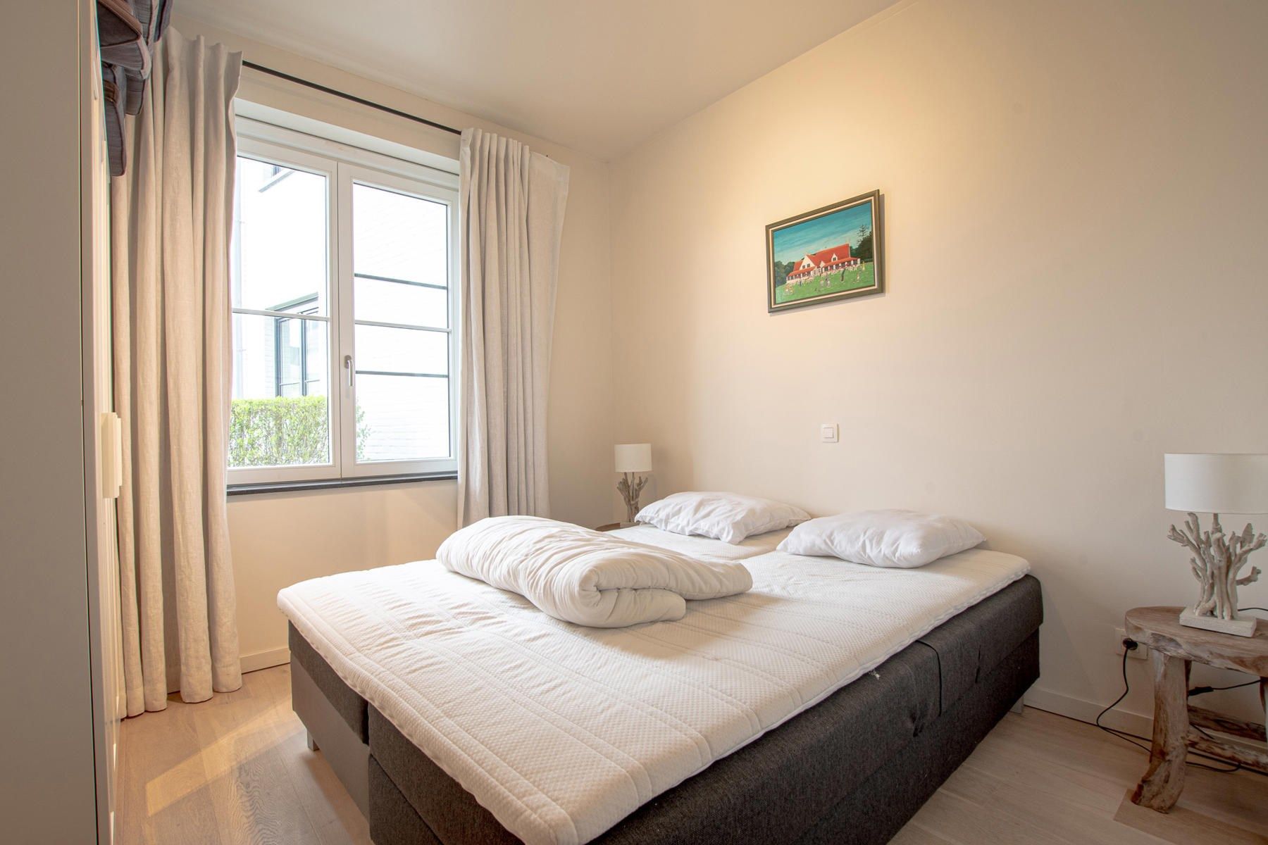 Mooi gemeubeld tuin appartement in duinenwater foto 8