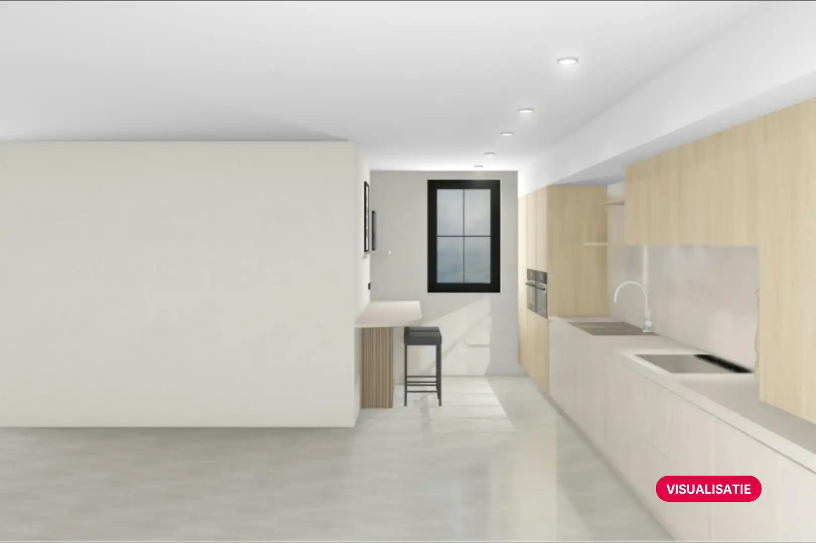 Halfopen nieuwbouwwoning te koop met 3 kamers, oprit en tuin foto 11