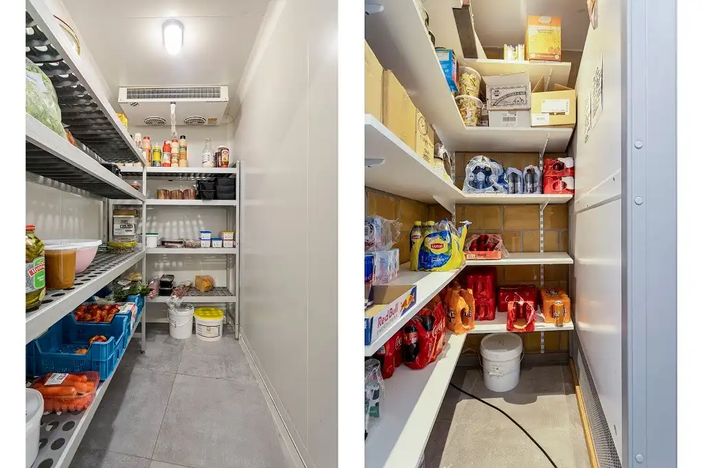 HOOGSTADE: Commercieel gelegen handelspand langs de baan N8 Veurne-Ieper, momenteel ingericht als broodjeszaak maar zeker ook andere mogelijkheden (verhuurd). foto 10