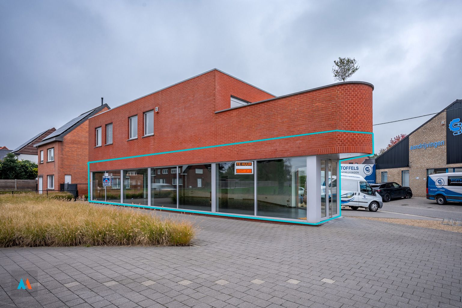 Commerciële ruimte te huur Heiken 81D - 2960 Brecht Sint-Lenaarts