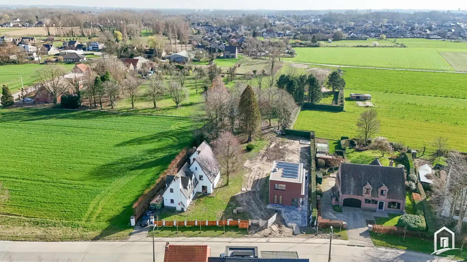 Bouwgrond voor halfopen bebouwing op toplocatie in Lede foto 3