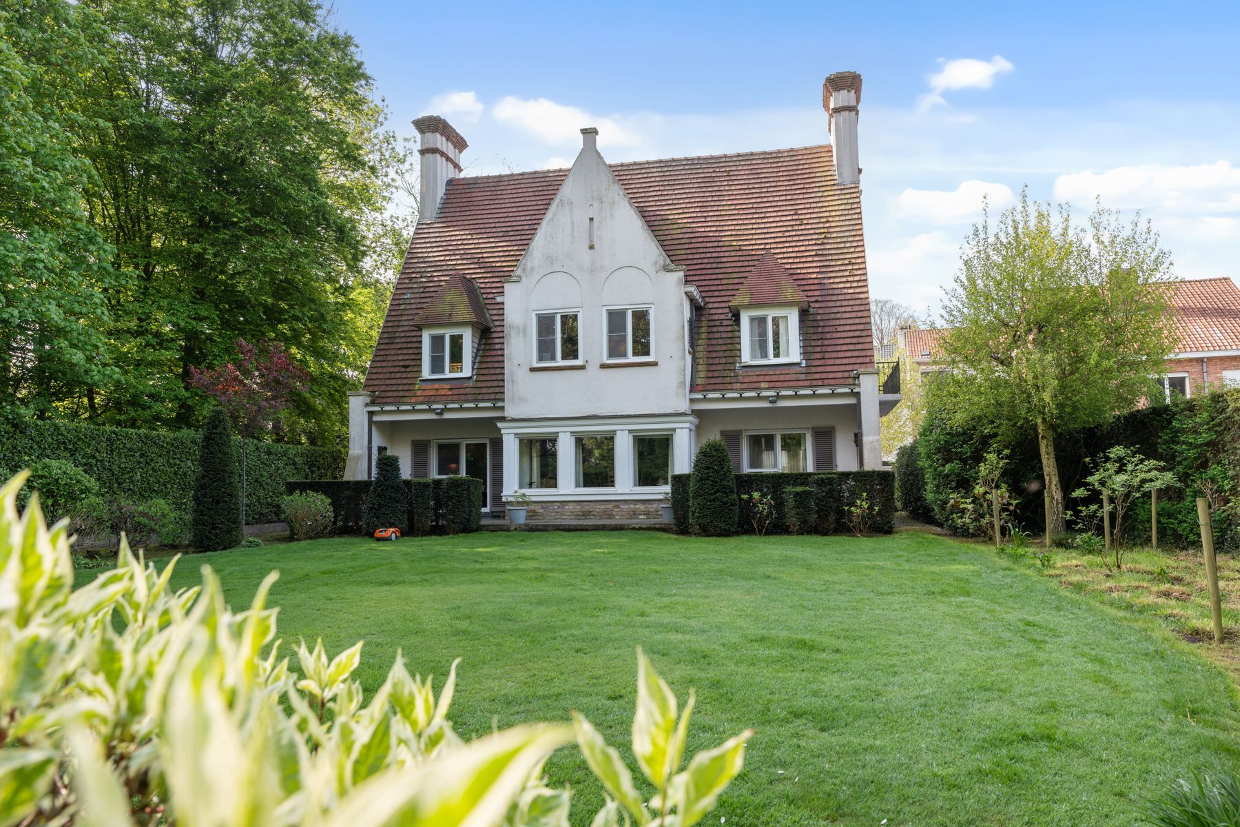 Berkenhof: villa met tuin op 1240 m² in centrum Oostkamp foto 29