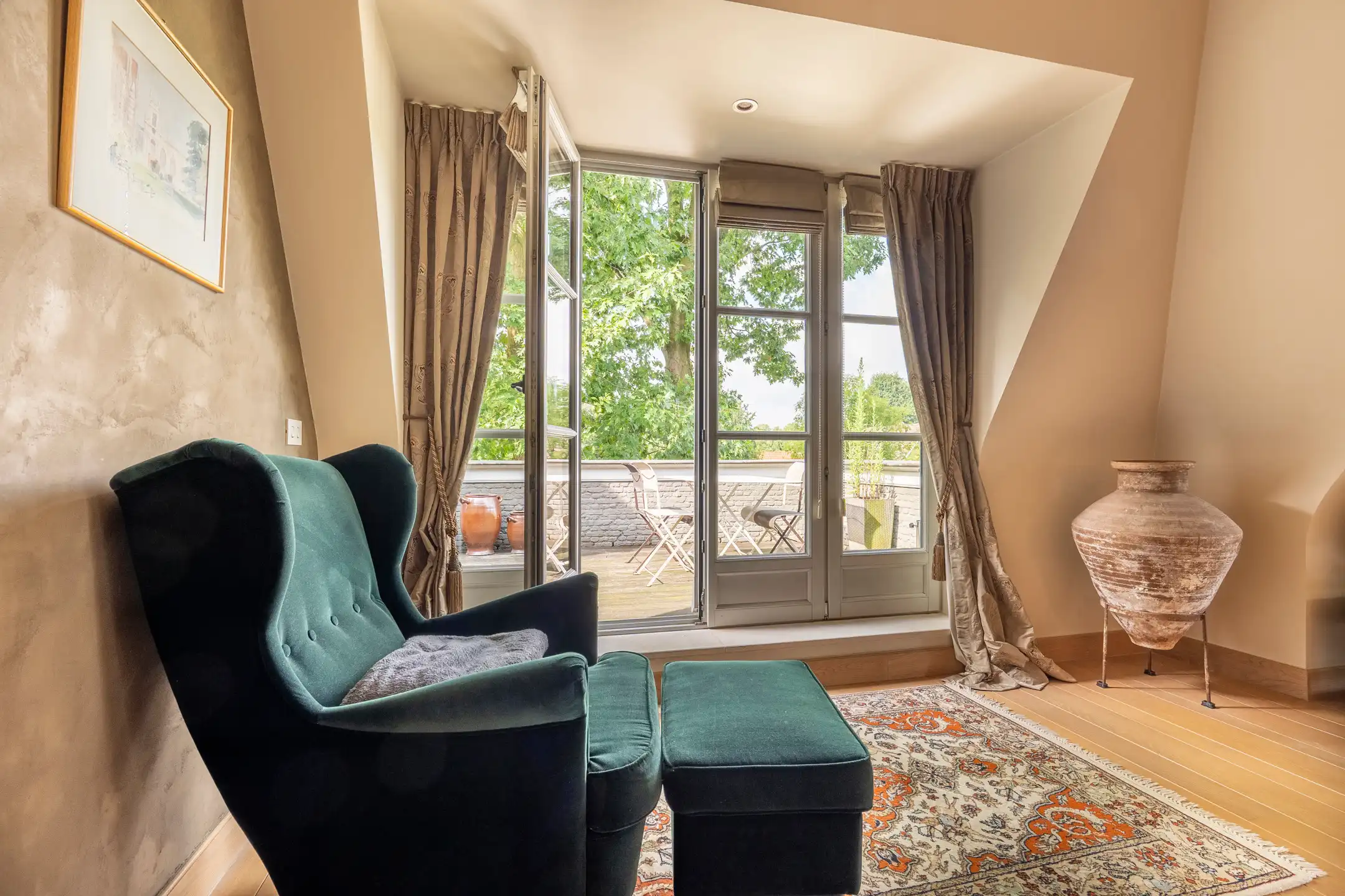 Penthouse op centrale locatie en terras met veel privacy foto 8