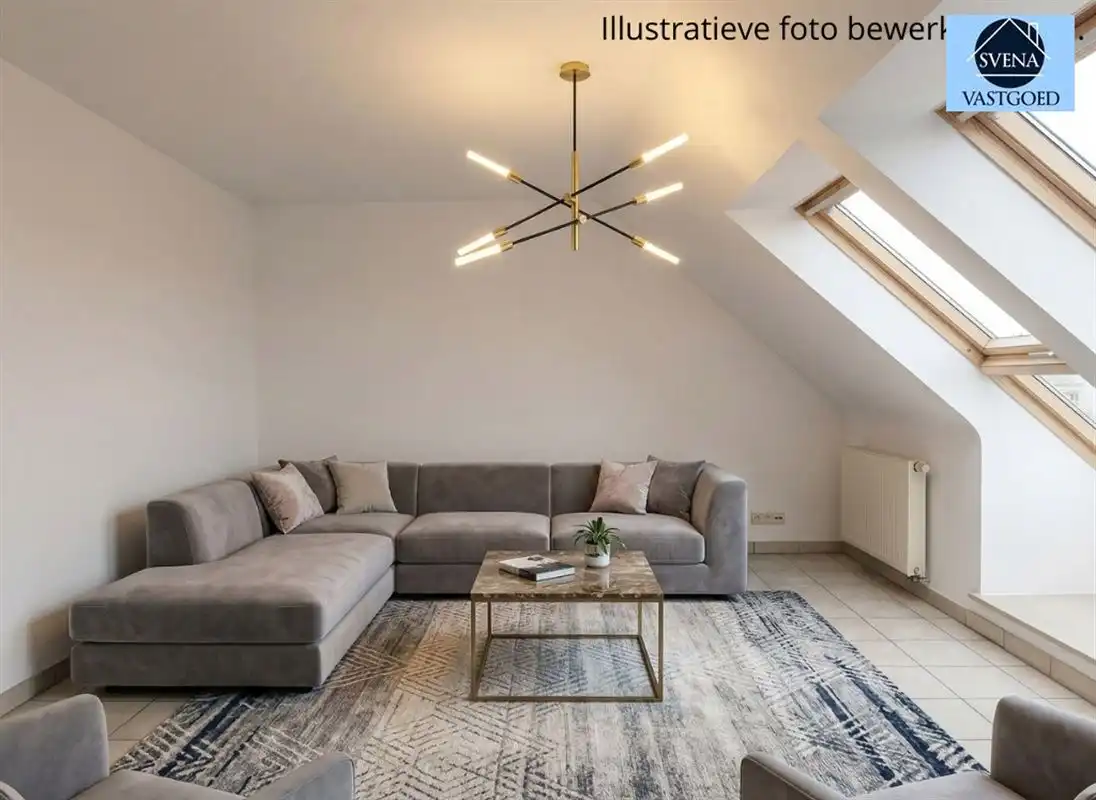 LICHTRIJK APPARTEMENT MET 2 SLAAPKAMERS IN CENTRUM GERAARDSBERGEN foto 6