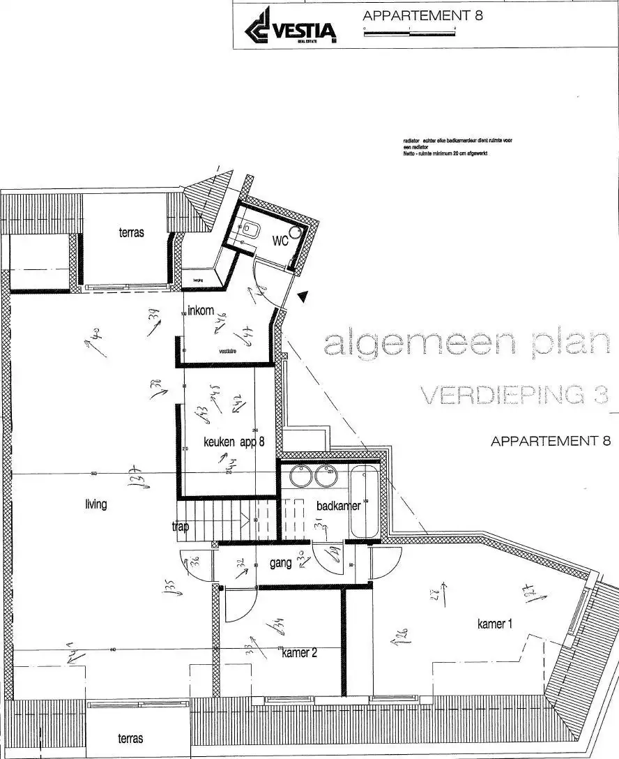 INSTAPKLAAR APPARTEMENT (146 m²) MET 3 SLPKS | STAANPLAATS + BERGING foto 15