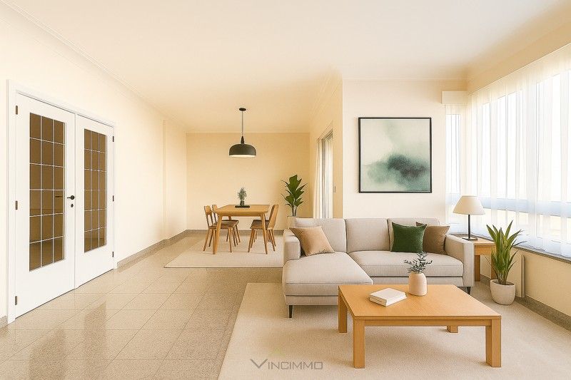 Ruim, lichtrijk 3-slaapkamer appartement met zijdelings zeezicht en zicht op het Casino van Knokke-Heist! foto {{pictureIndex}}